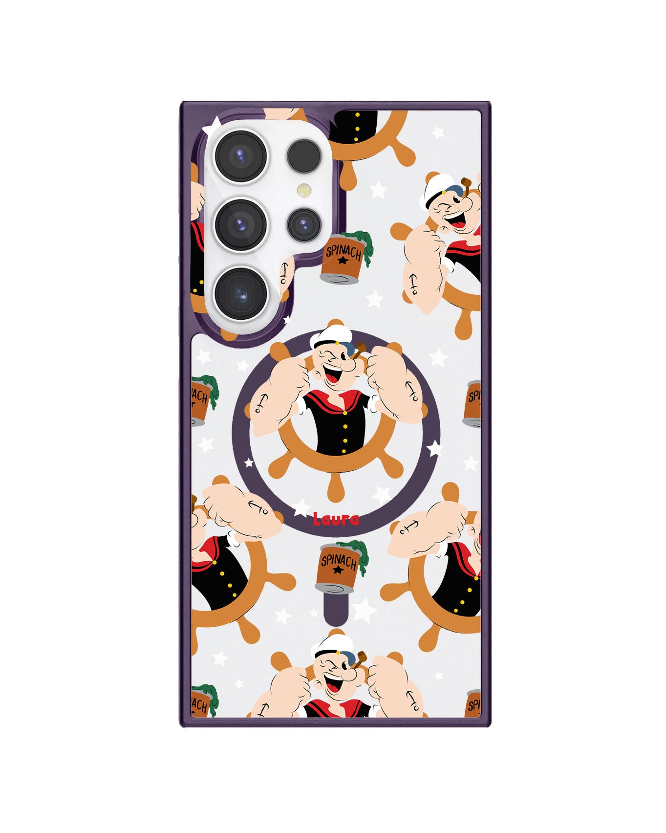 Android Premium Impact Case - Popeye Pattern