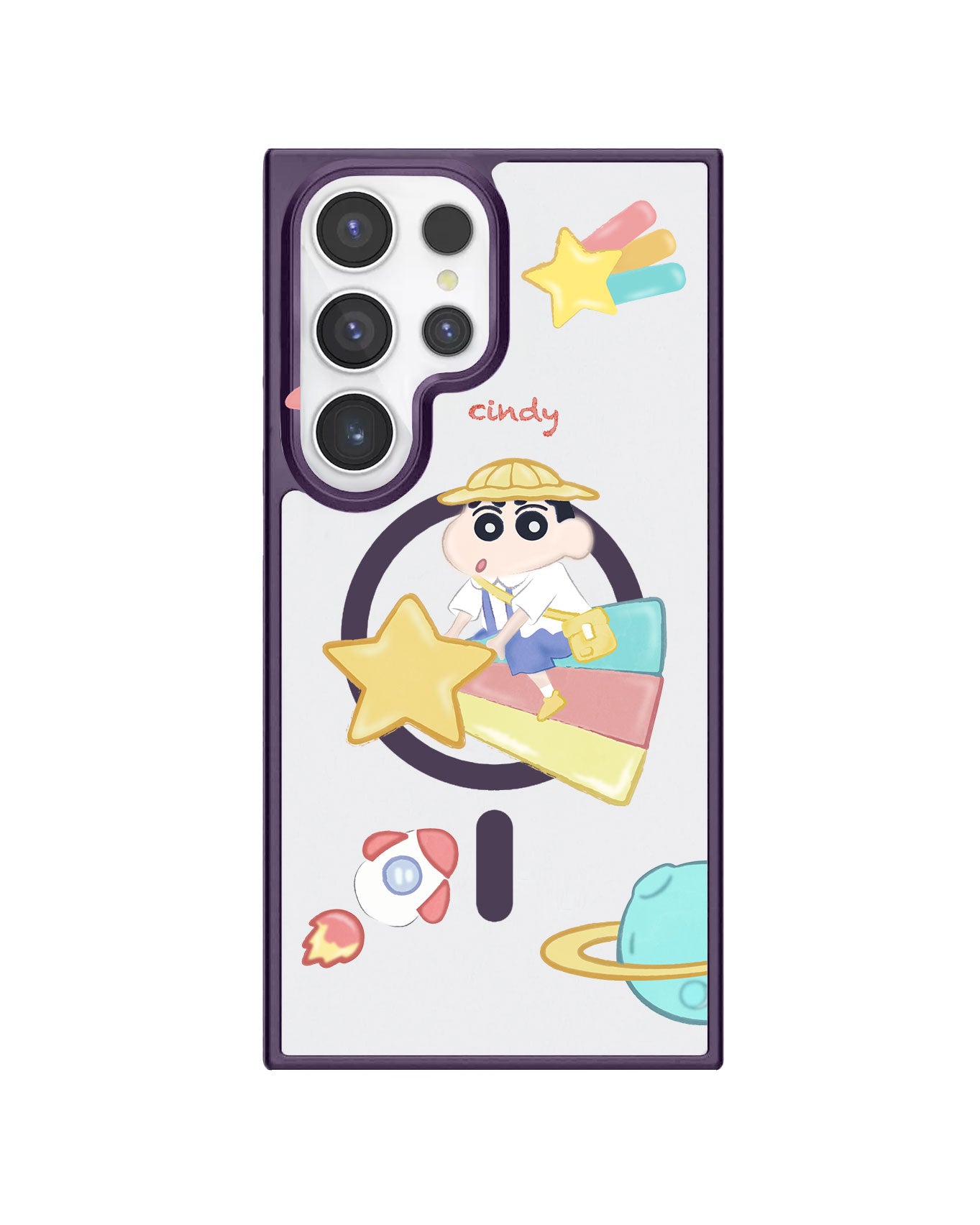 Android Premium Impact Case - Shinchan Sky