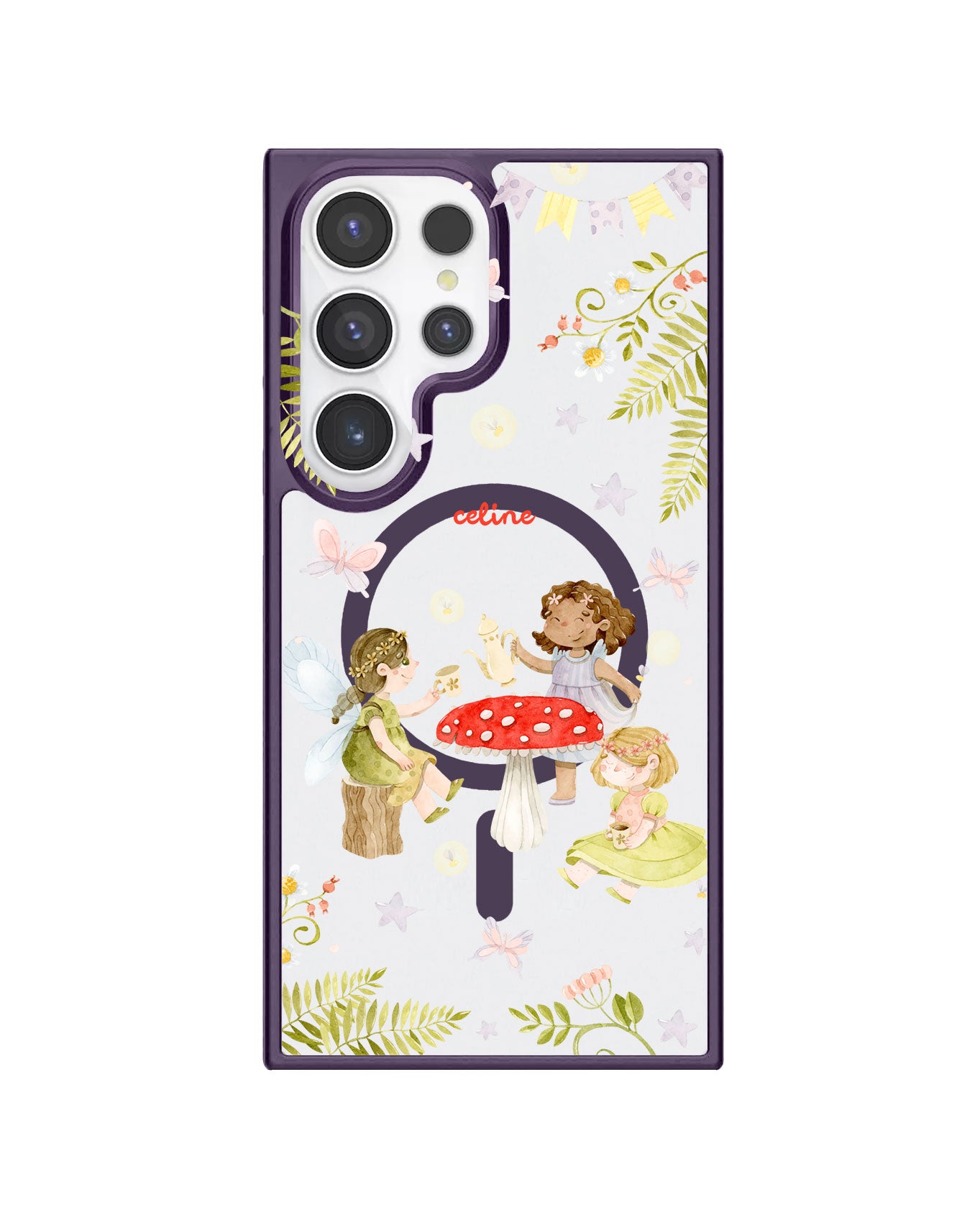 Android Premium Impact Case - Tea Party