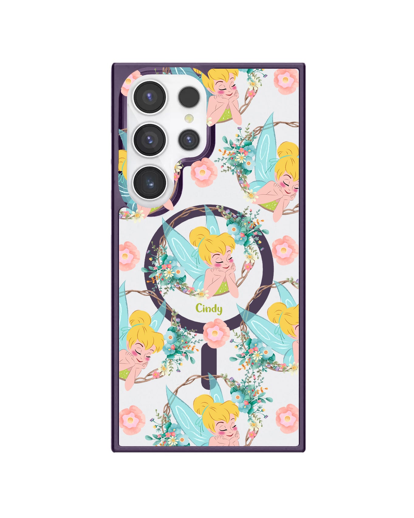 Android Premium Impact Case - Tinkerbell Pattern