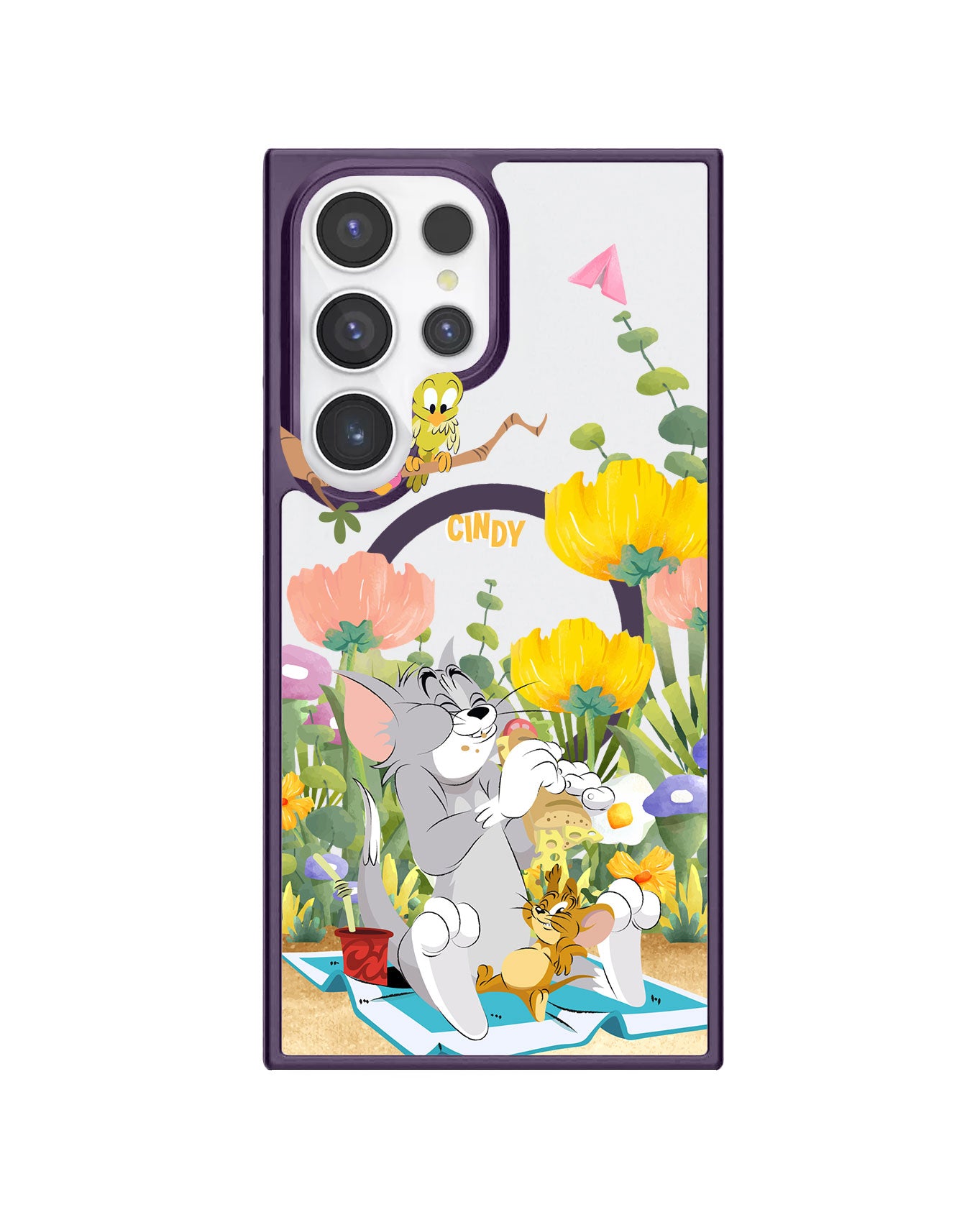 Android Premium Impact Case - Tom and Jerry Picnic