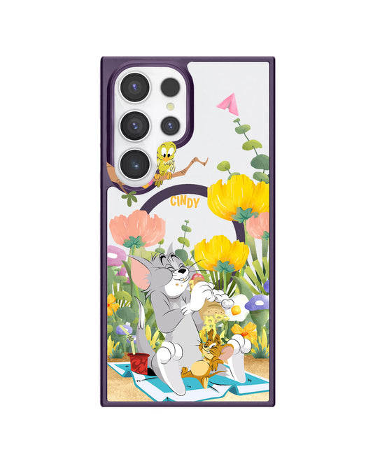 Android Premium Impact Case - Tom and Jerry Picnic
