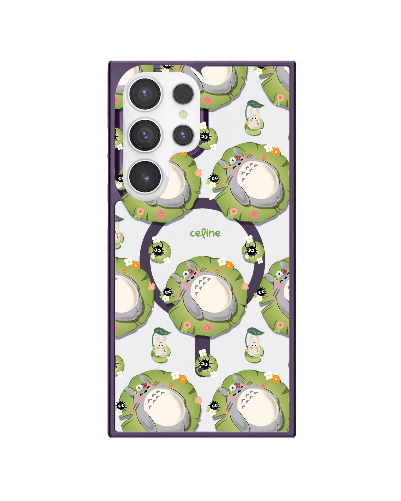 Android Premium Impact Case - Totoro Pattern
