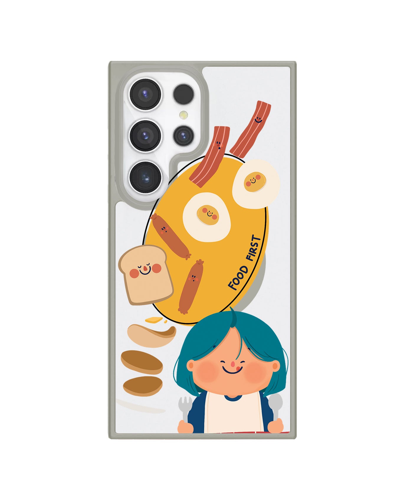 Android Premium Impact Case - Food First