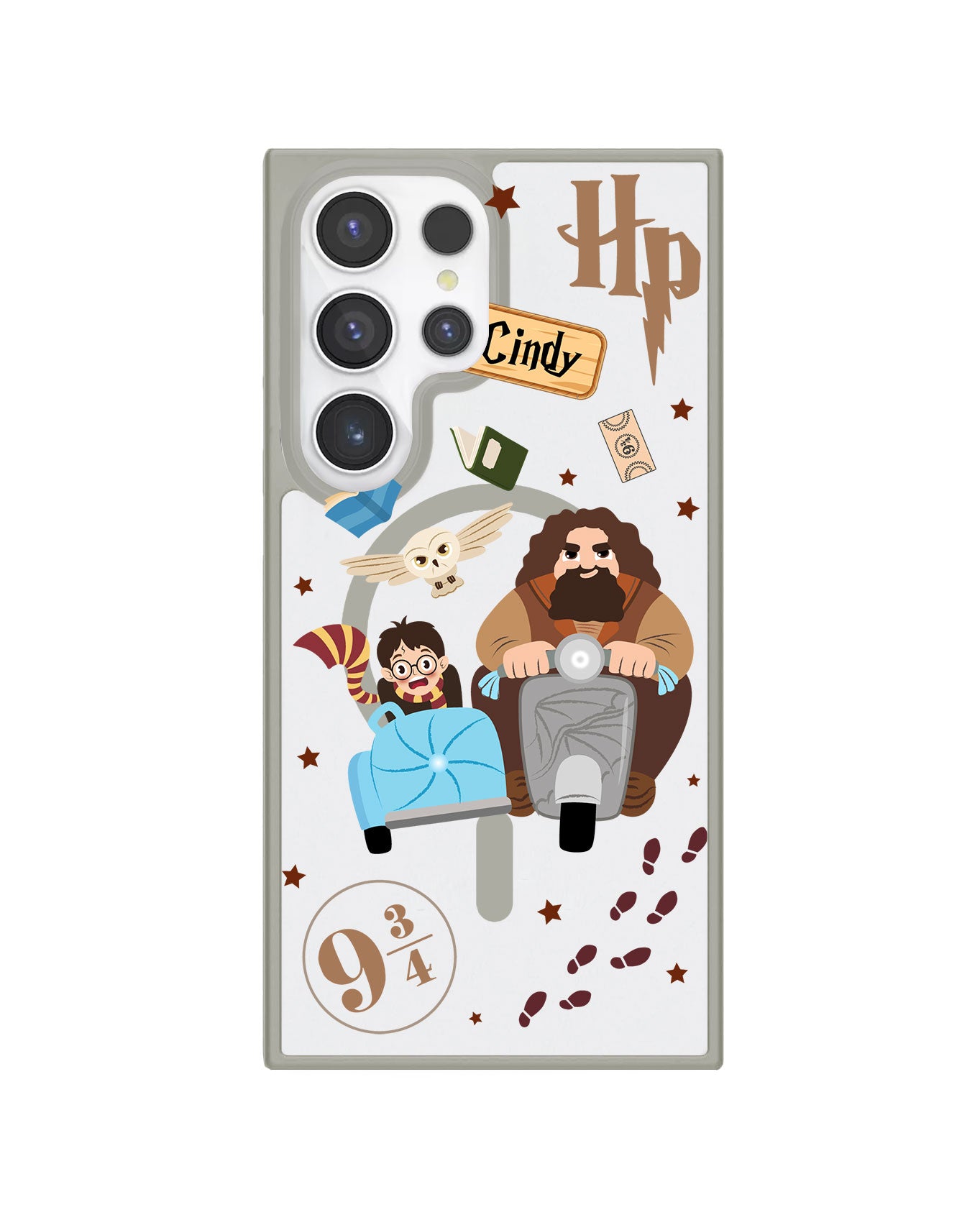 Android Premium Impact Case - Harry Potter Harry & Hagrid