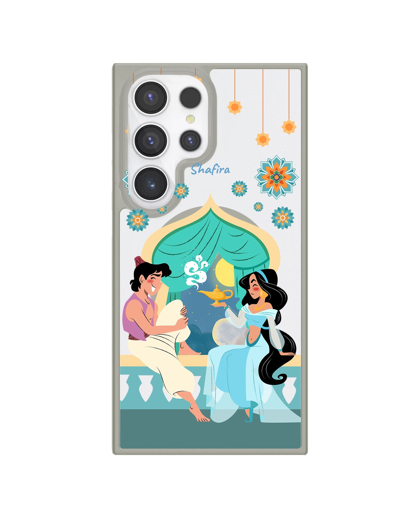 Android Premium Impact Case - Aladdin with Jasmin