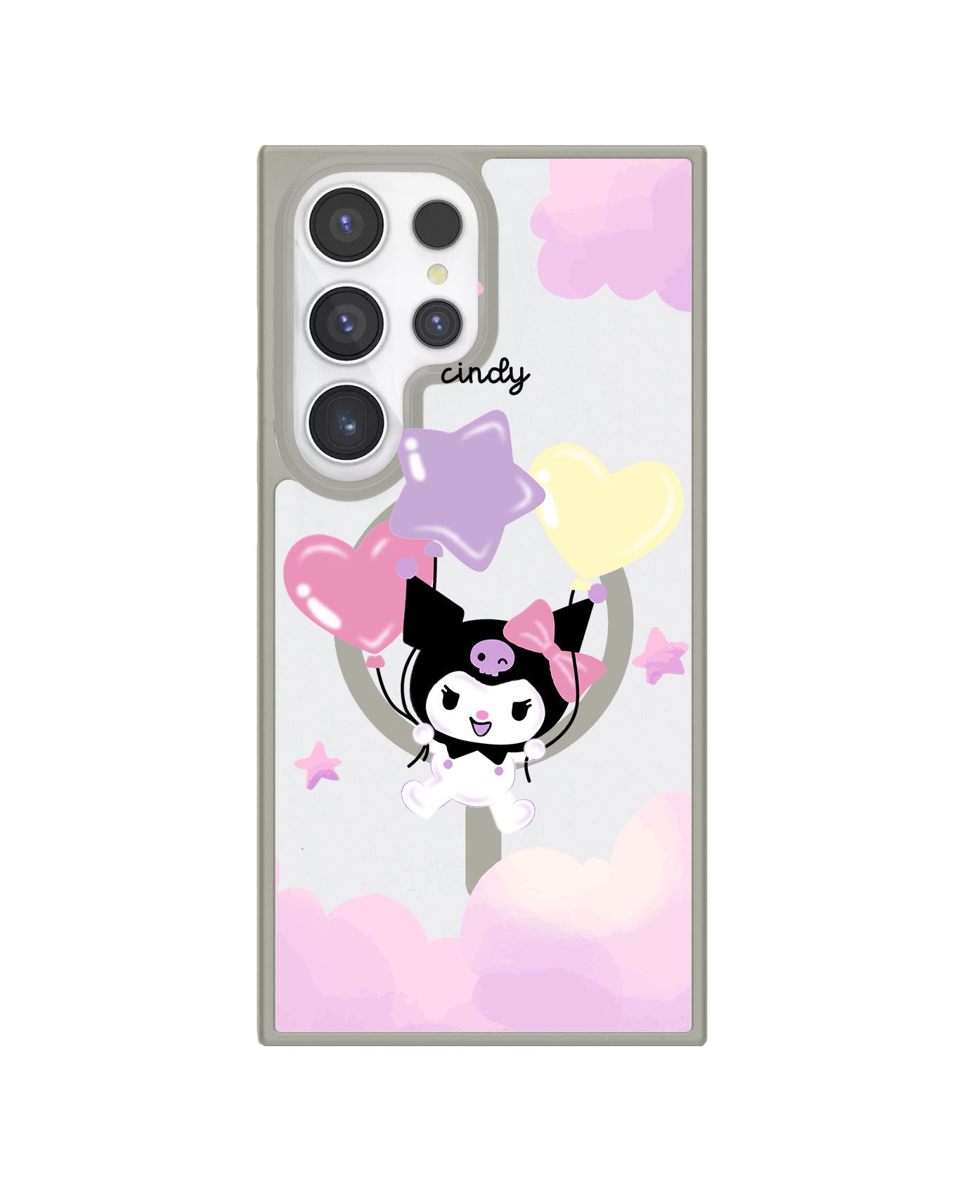 Android Premium Impact Case - Kuromi Balloon