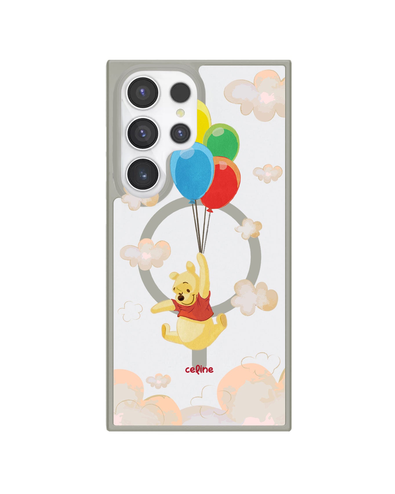 Android Premium Impact Case - Winnie the Pooh Balloom
