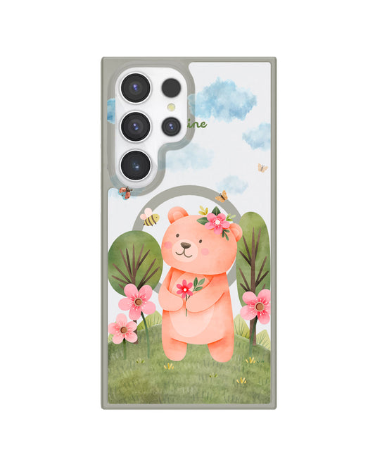 Android Premium Impact Case - Bear in Spring