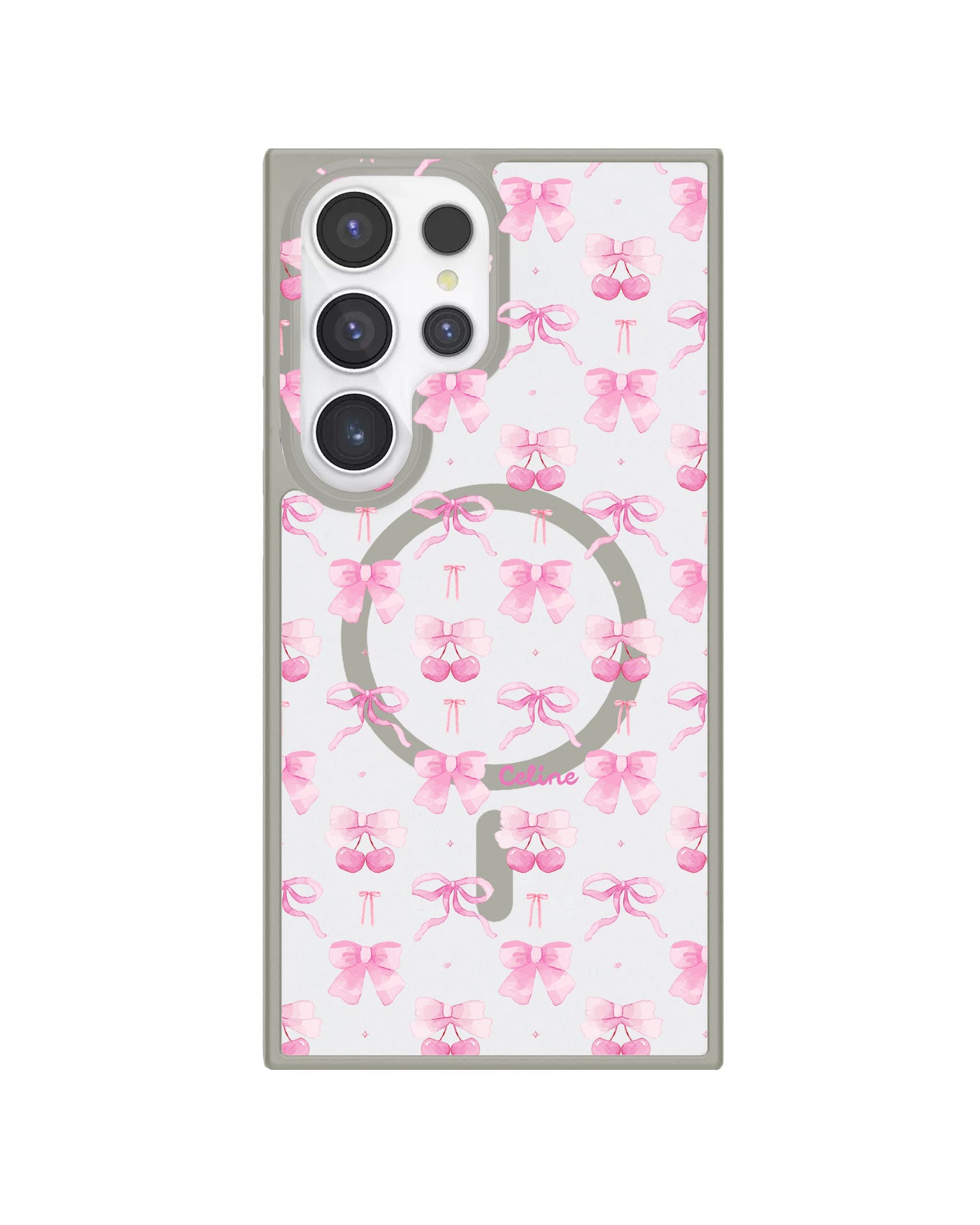Android Premium Impact Case - Coquette Berry Pin