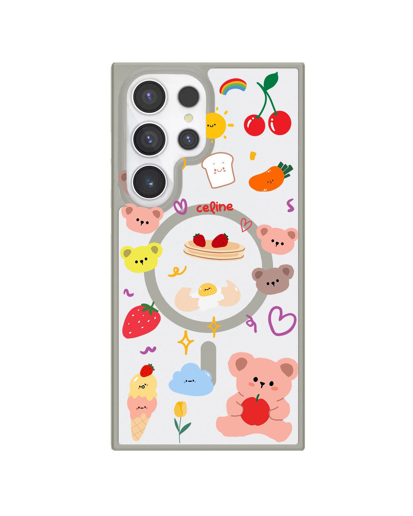 Android Premium Impact Case - Breakfast Time