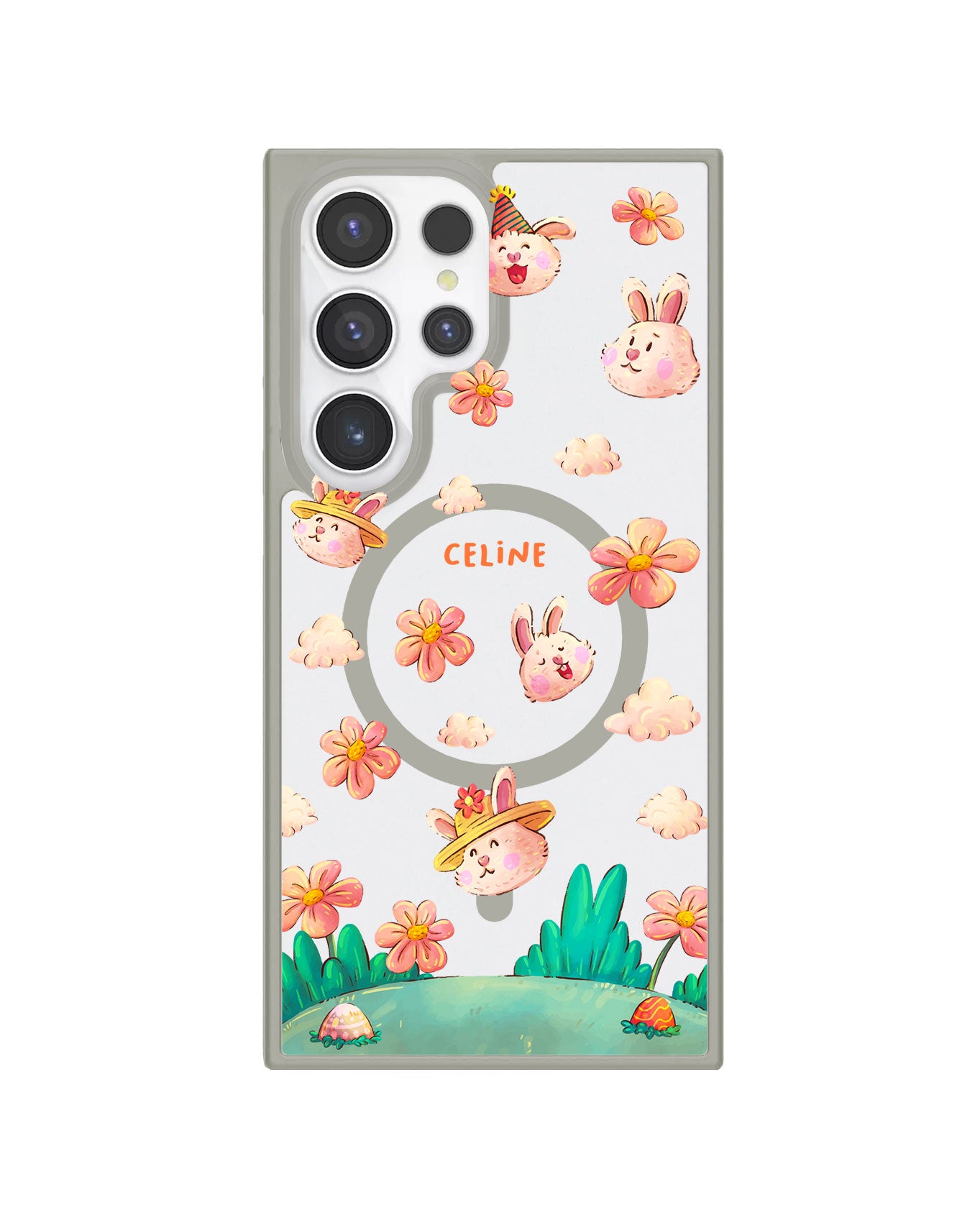 Android Premium Impact Case - Gardening Bunny