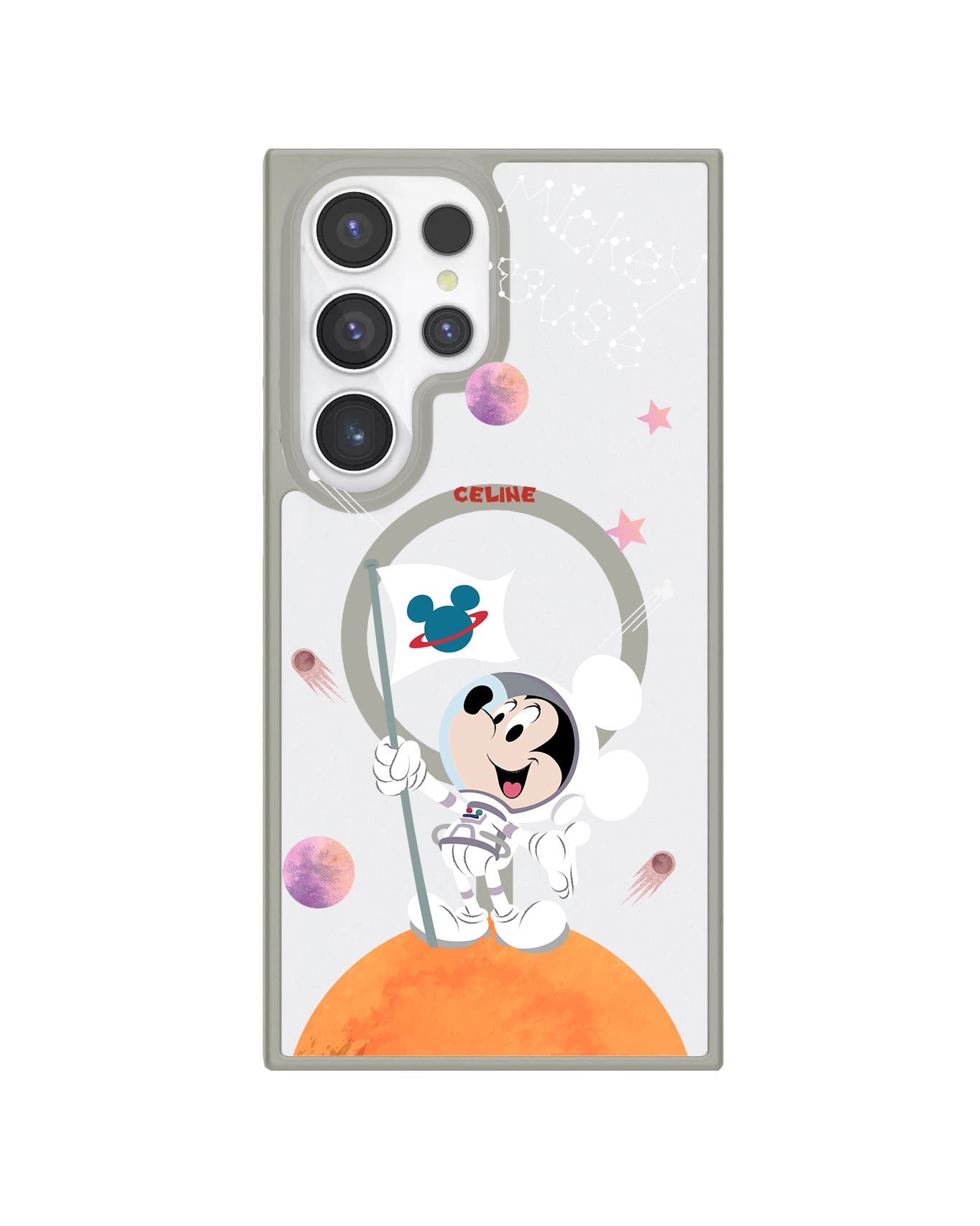 Android Premium Impact Case - Mickey Space