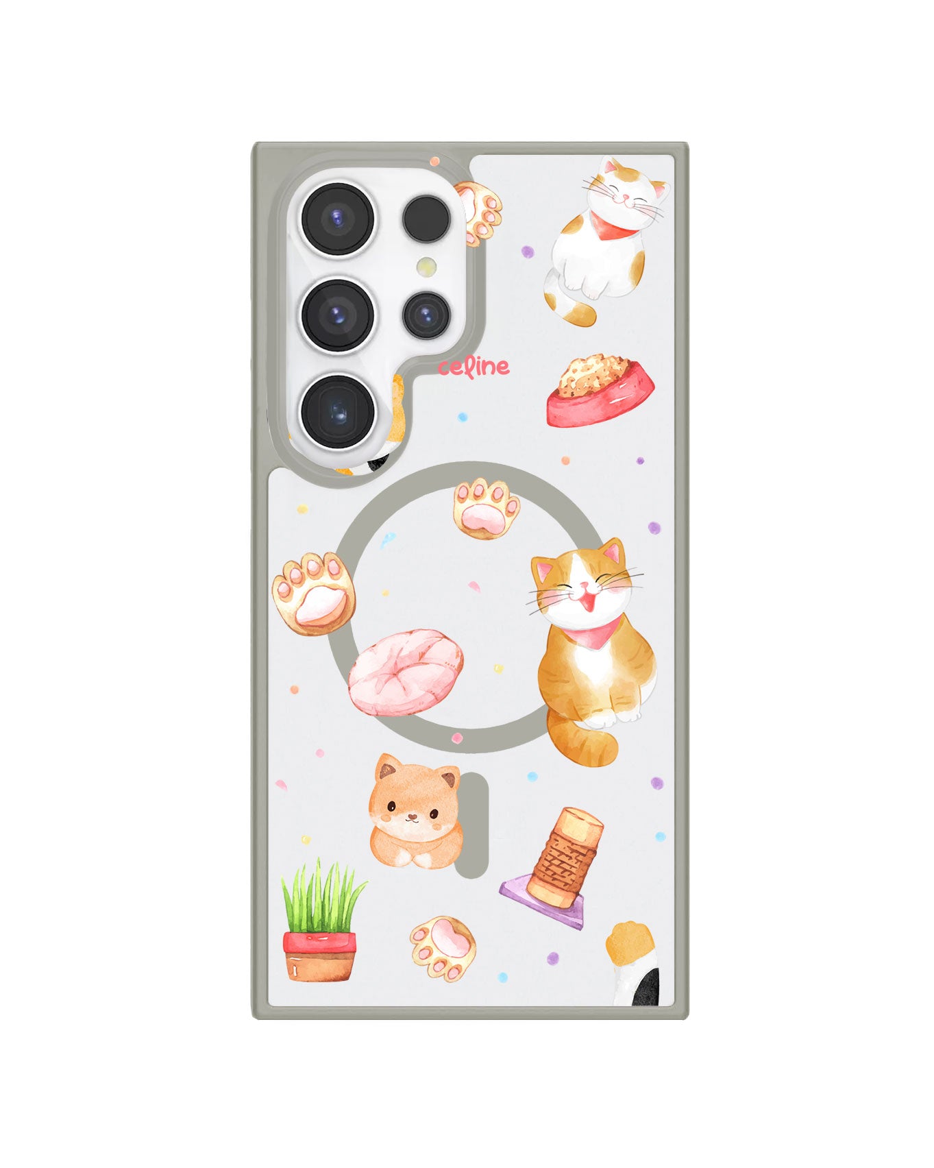 Android Premium Impact Case - Play with Kitty