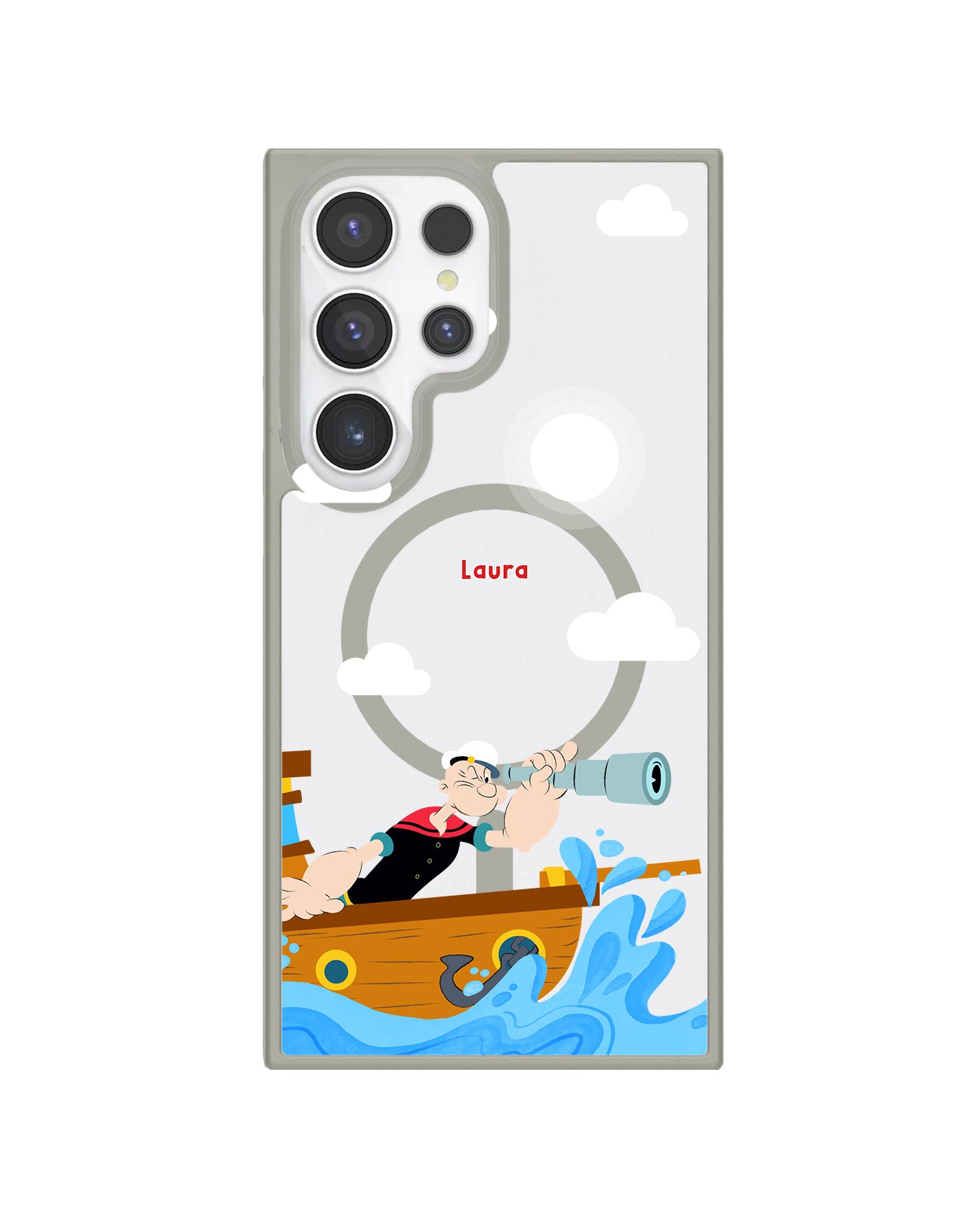Android Premium Impact Case - Popeye in The Sea