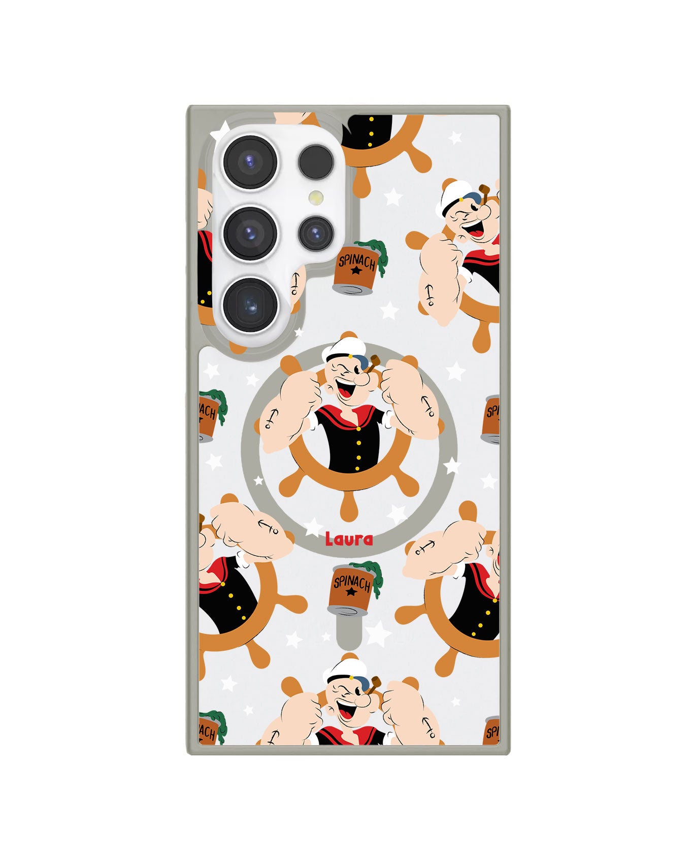 Android Premium Impact Case - Popeye Pattern