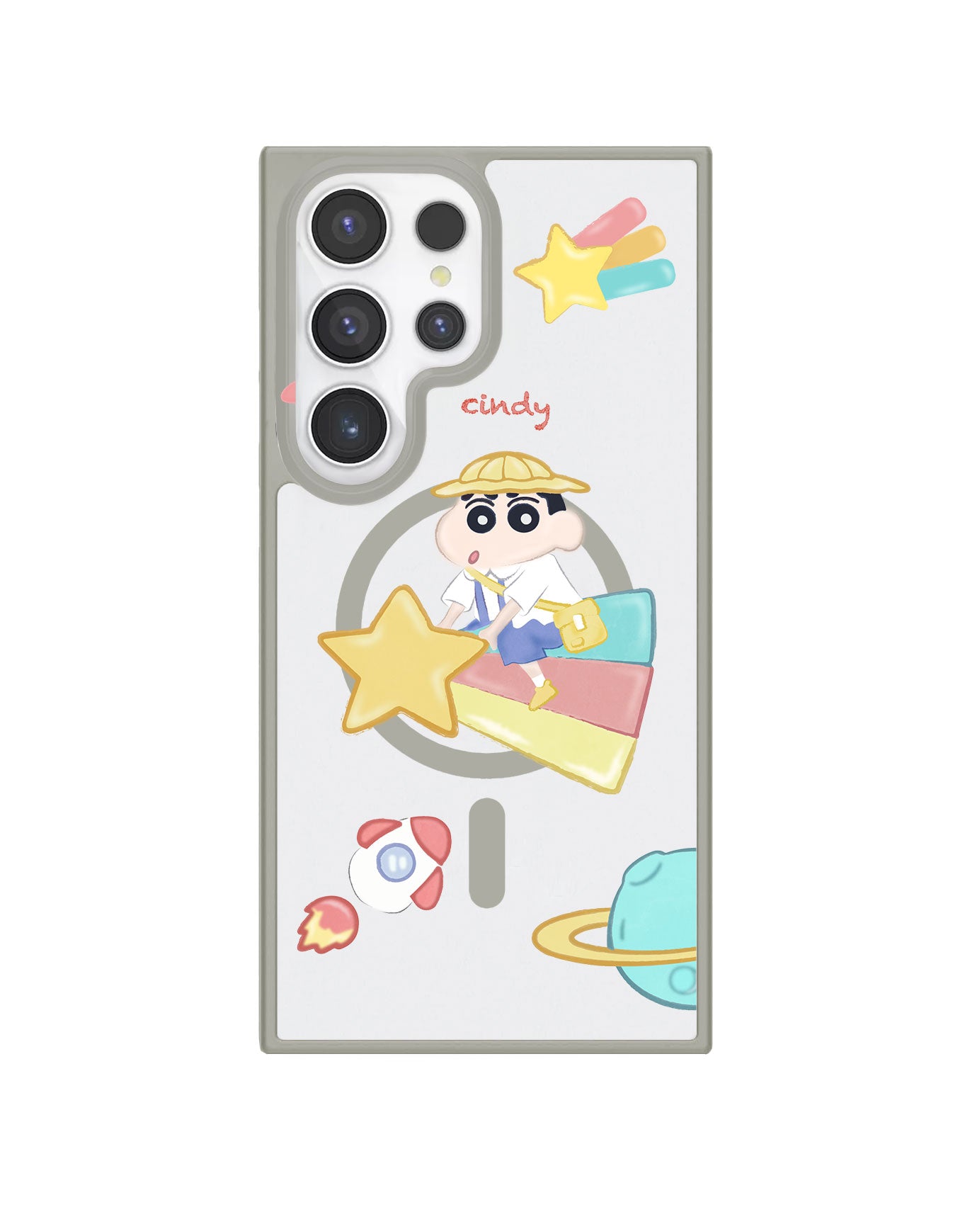 Android Premium Impact Case - Shinchan Sky