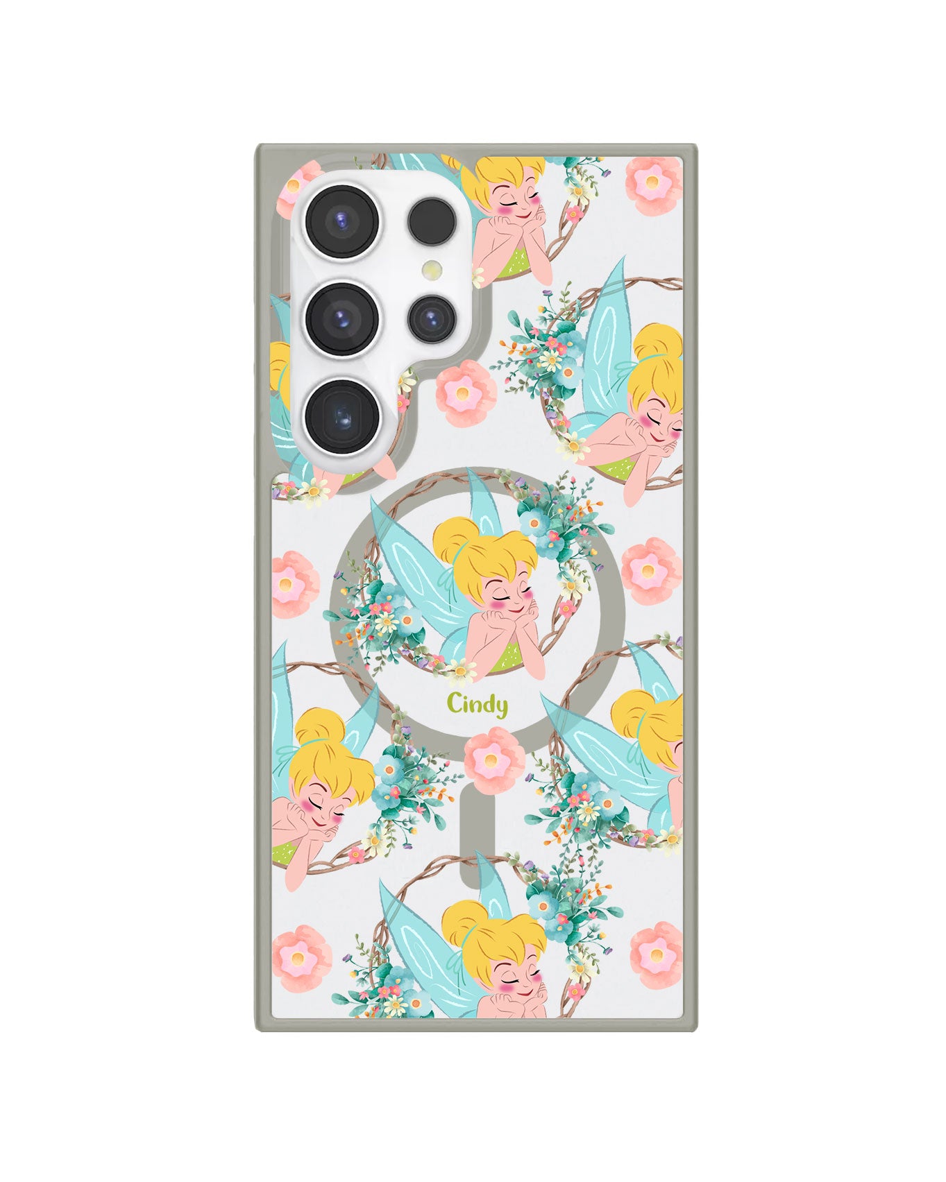 Android Premium Impact Case - Tinkerbell Pattern