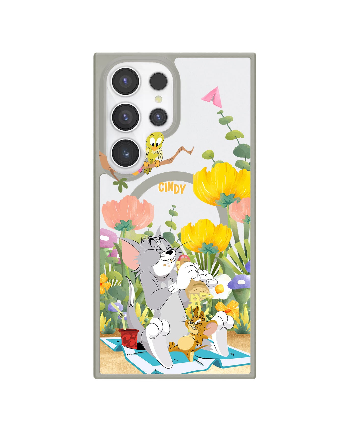 Android Premium Impact Case - Tom and Jerry Picnic