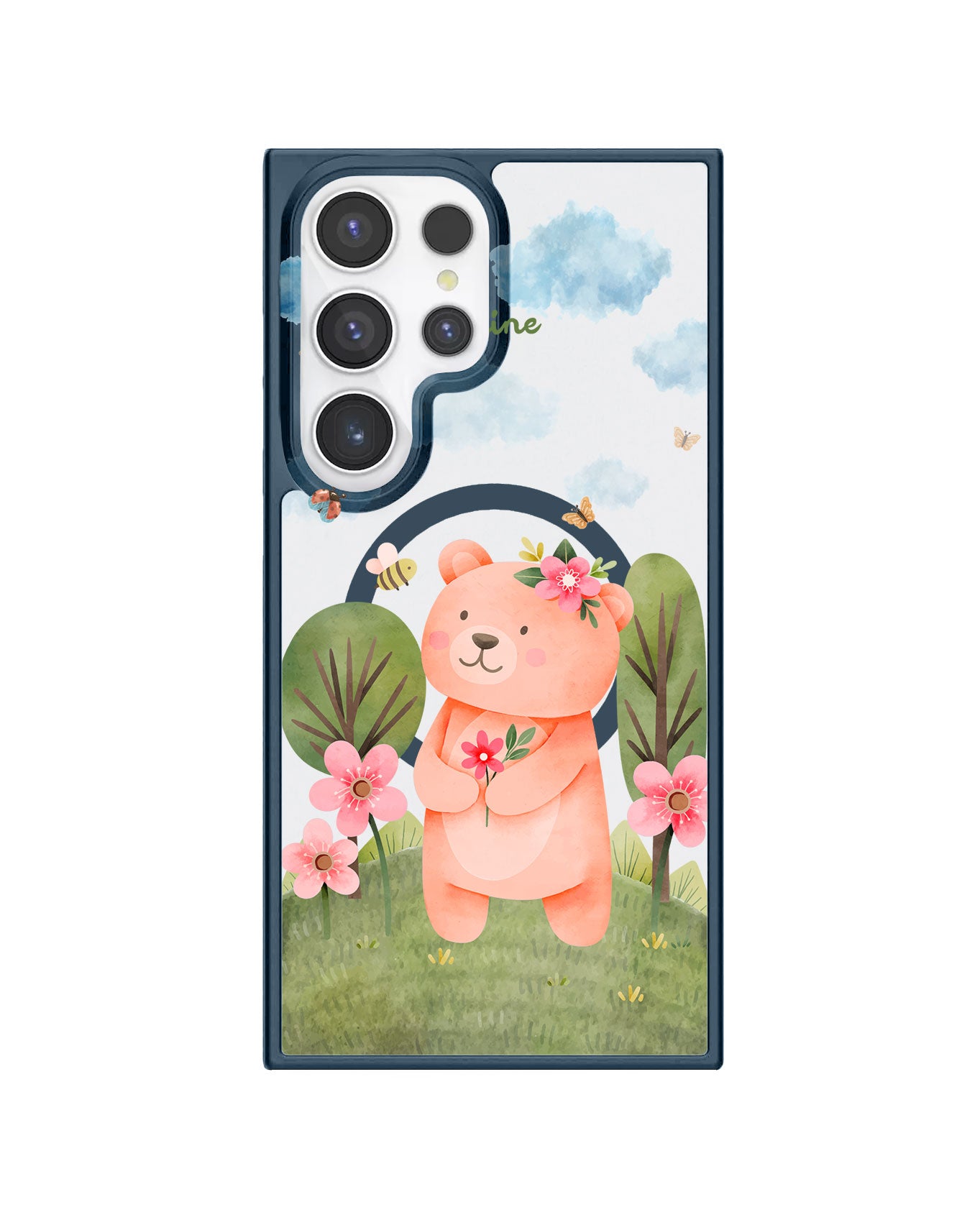 Android Premium Impact Case - Bear in Spring