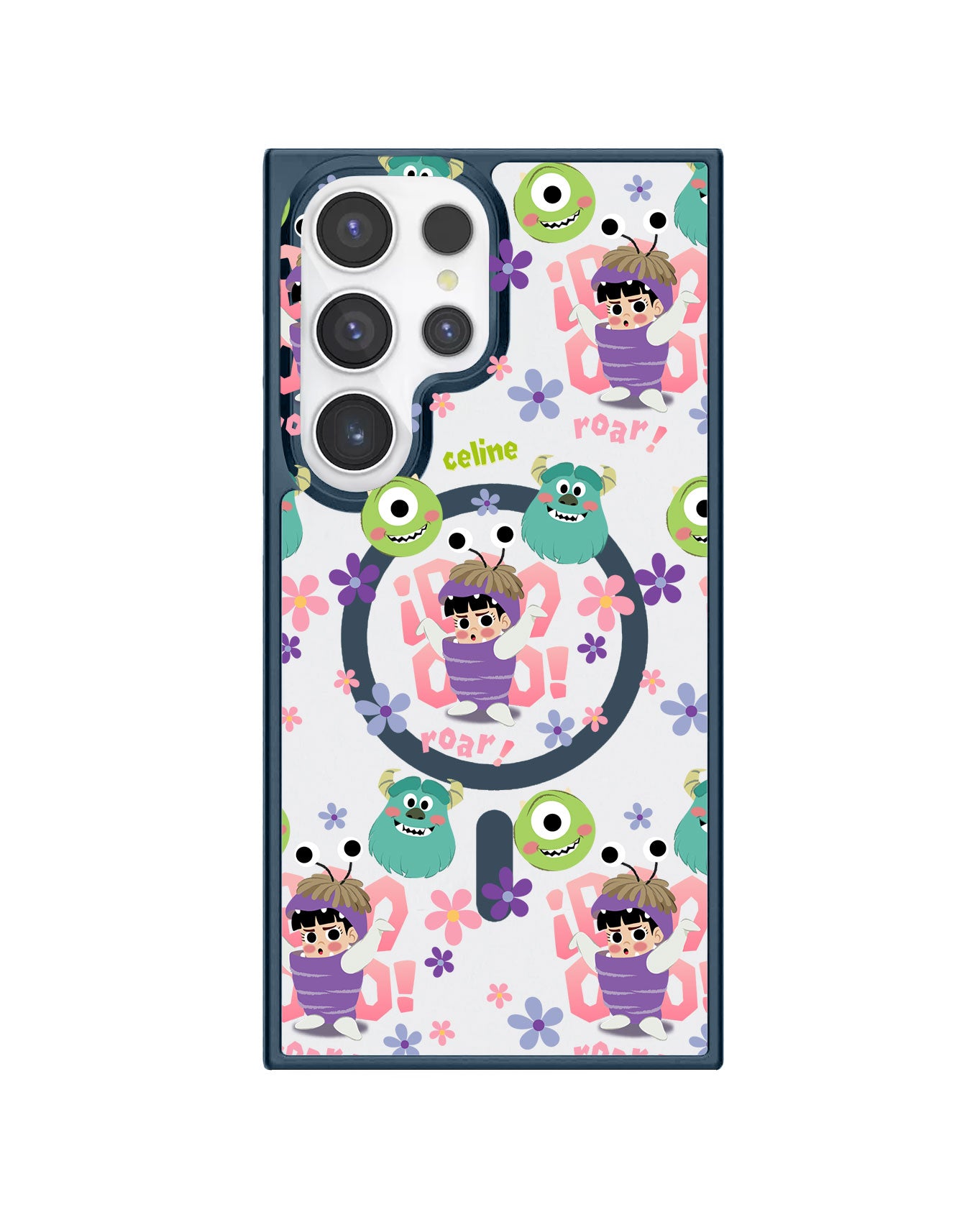 Android Premium Impact Case - Monster Inc Boo Pattern