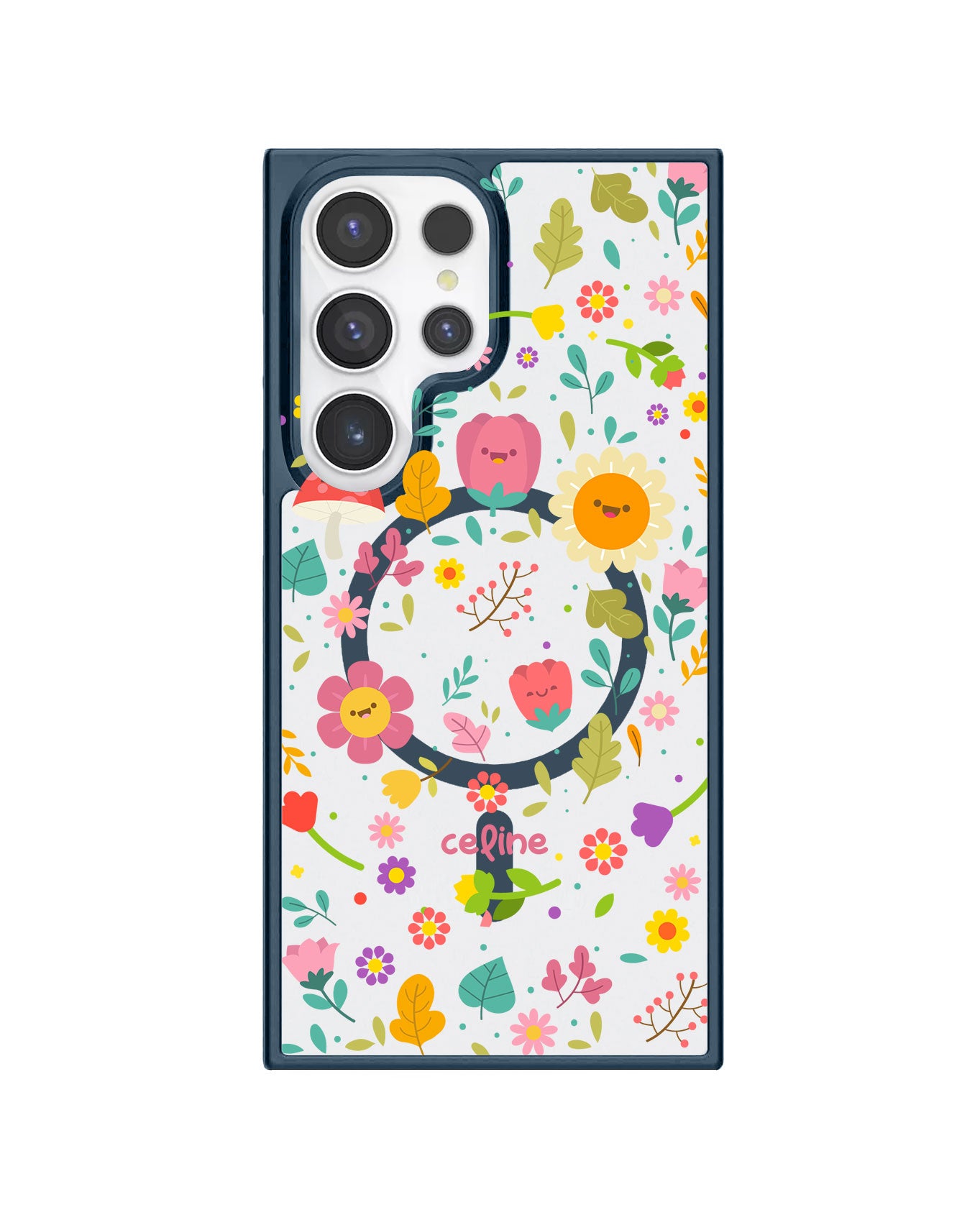 Android Premium Impact Case - Fun Floral