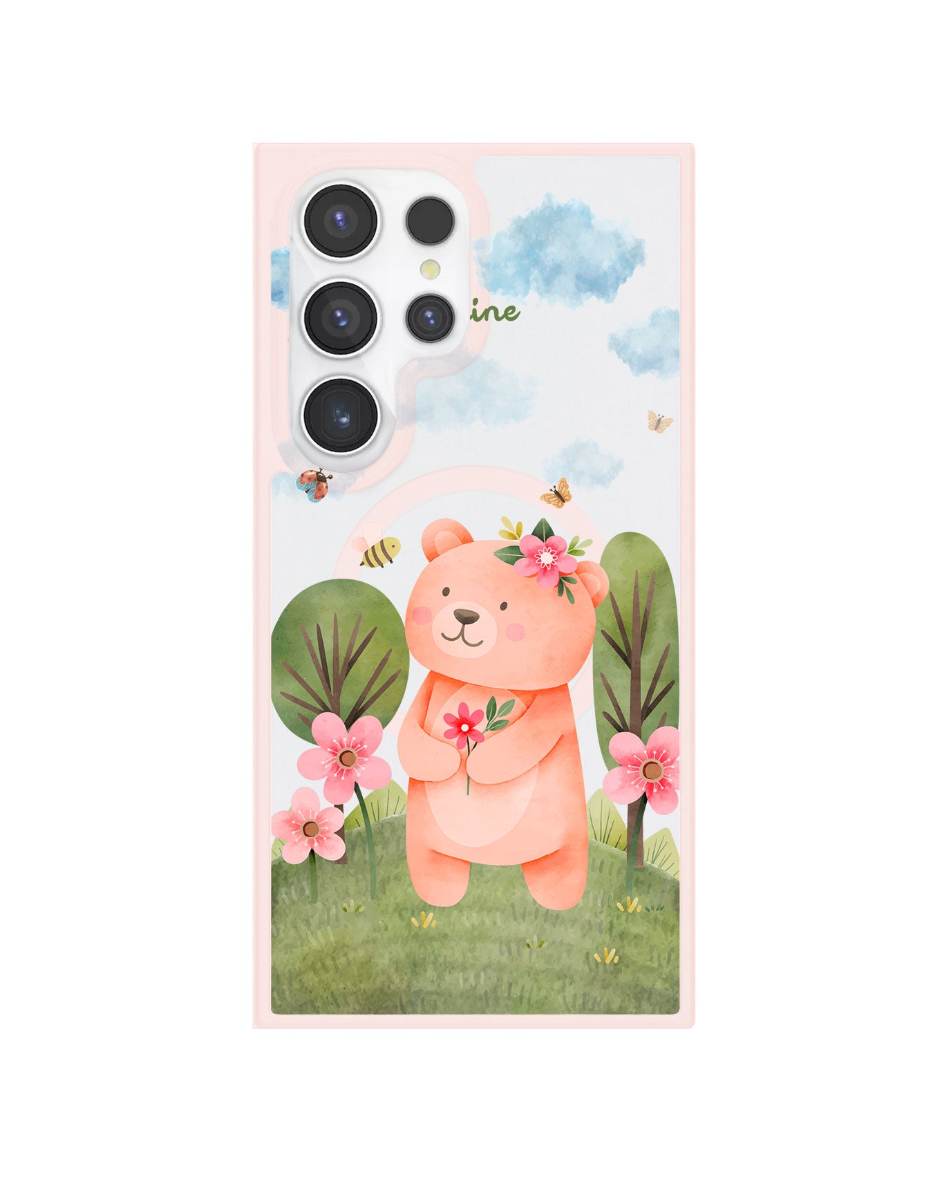 Android Premium Impact Case - Bear in Spring