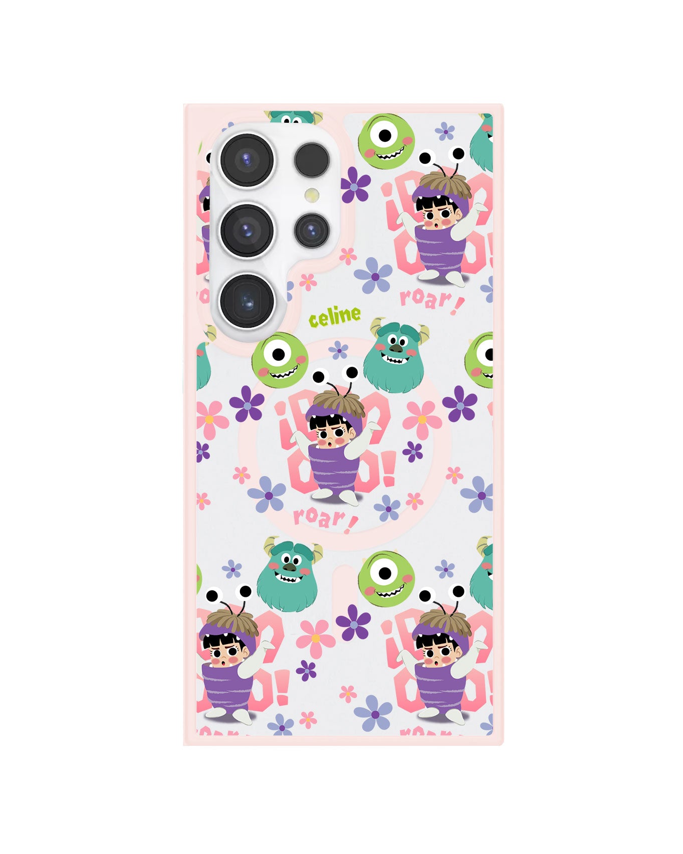 Android Premium Impact Case - Monster Inc Boo Pattern