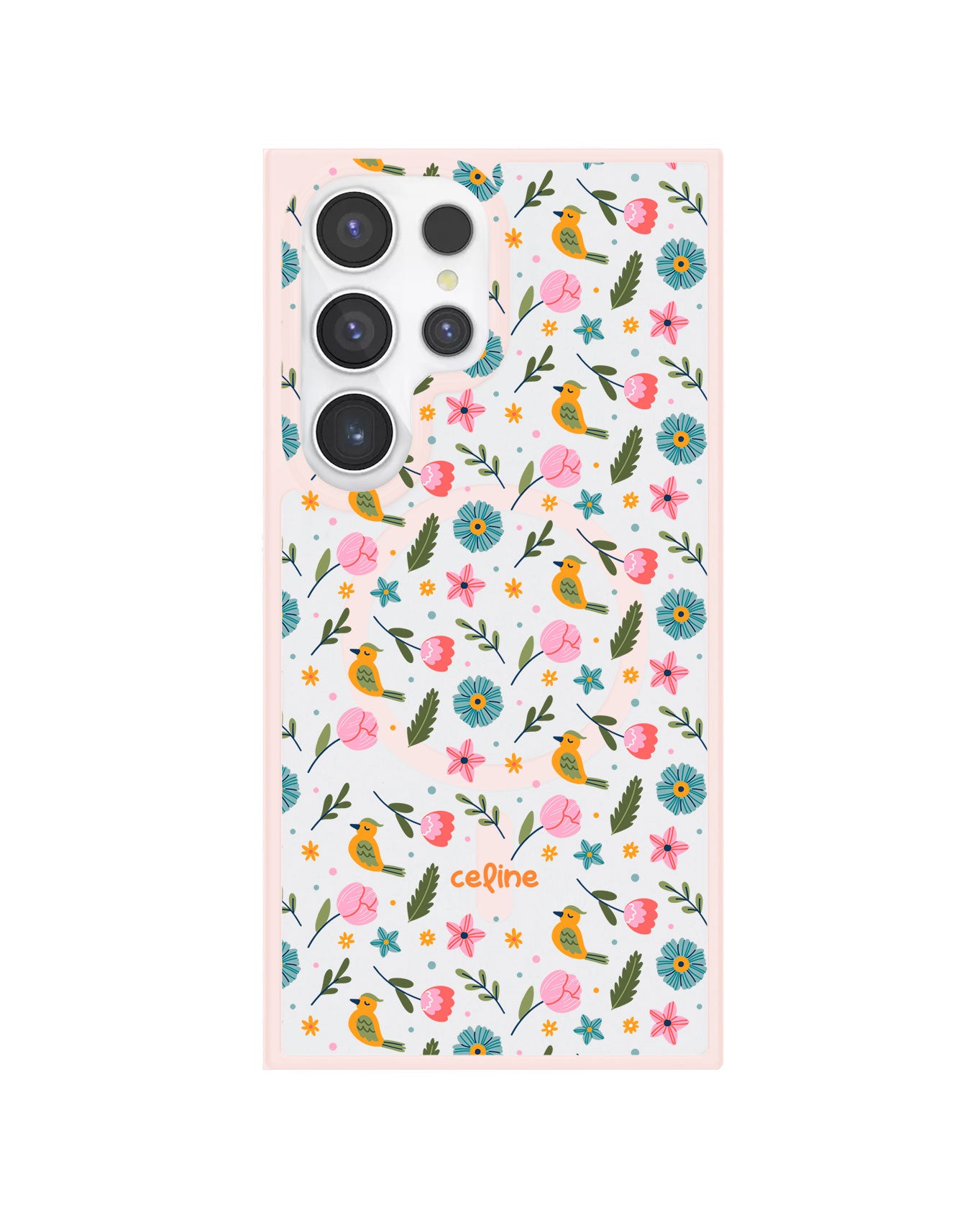 Android Premium Impact Case - Flower Bird