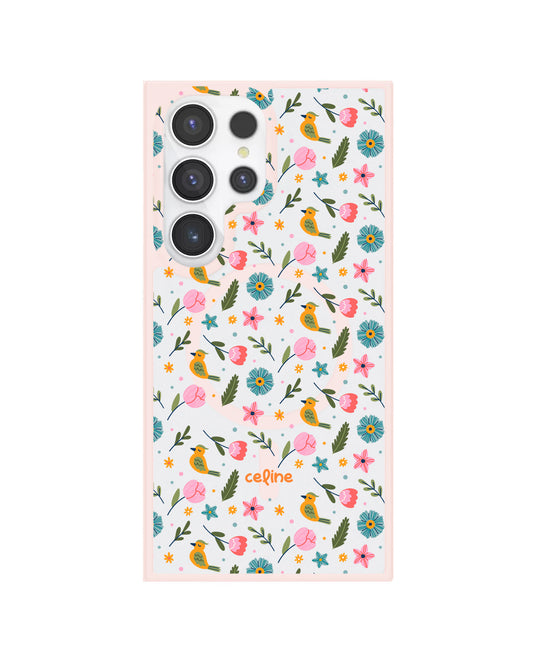 Android Premium Impact Case - Flower Bird