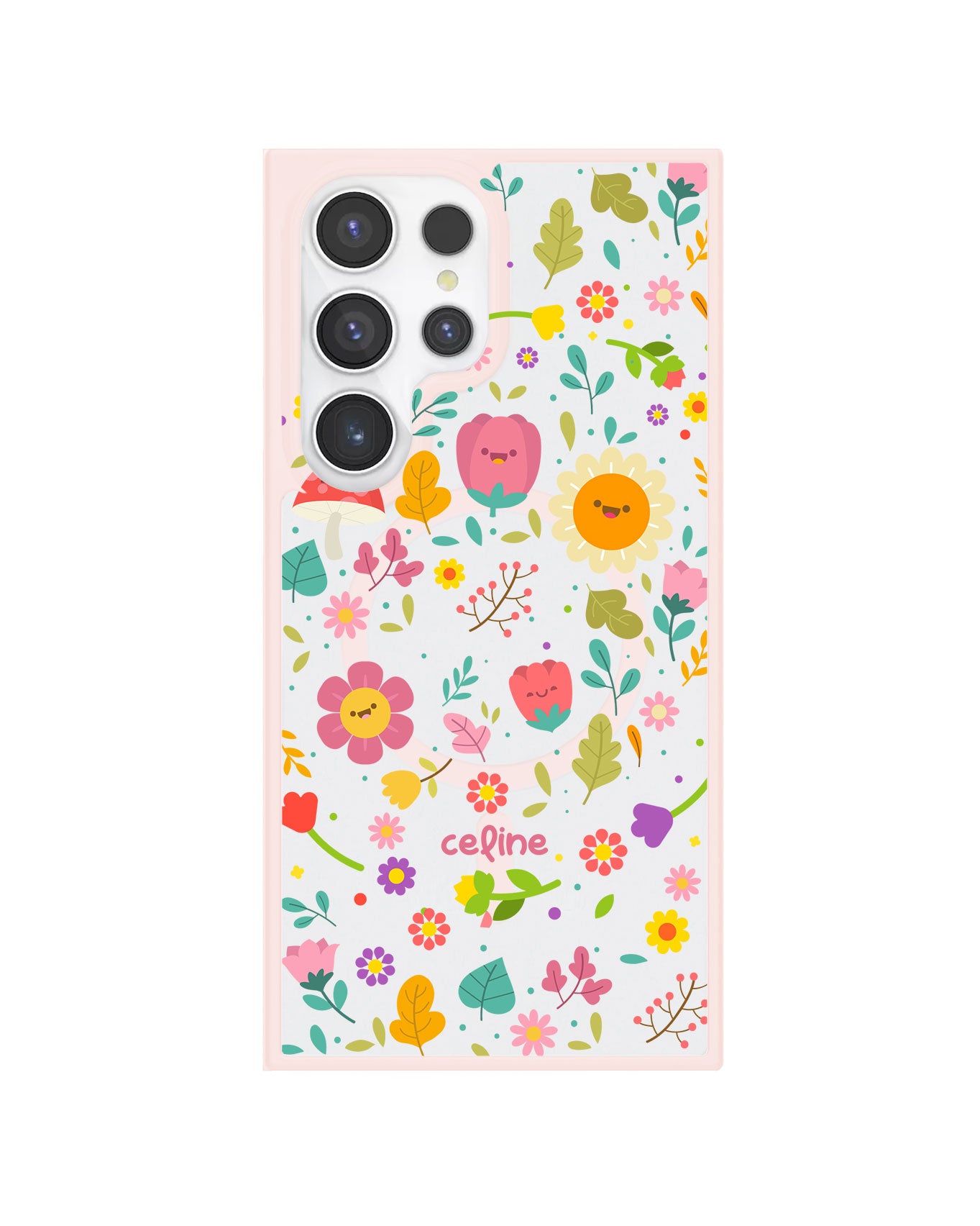 Android Premium Impact Case - Fun Floral