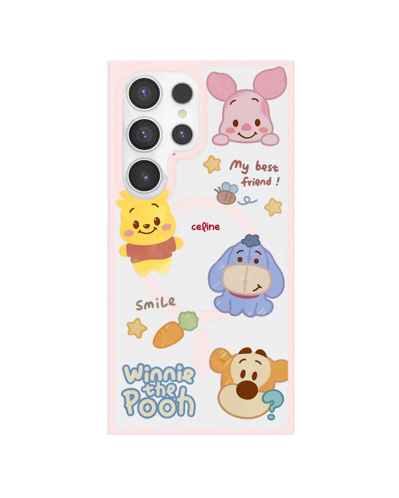 Android Premium Impact Case - Pooh and Friend