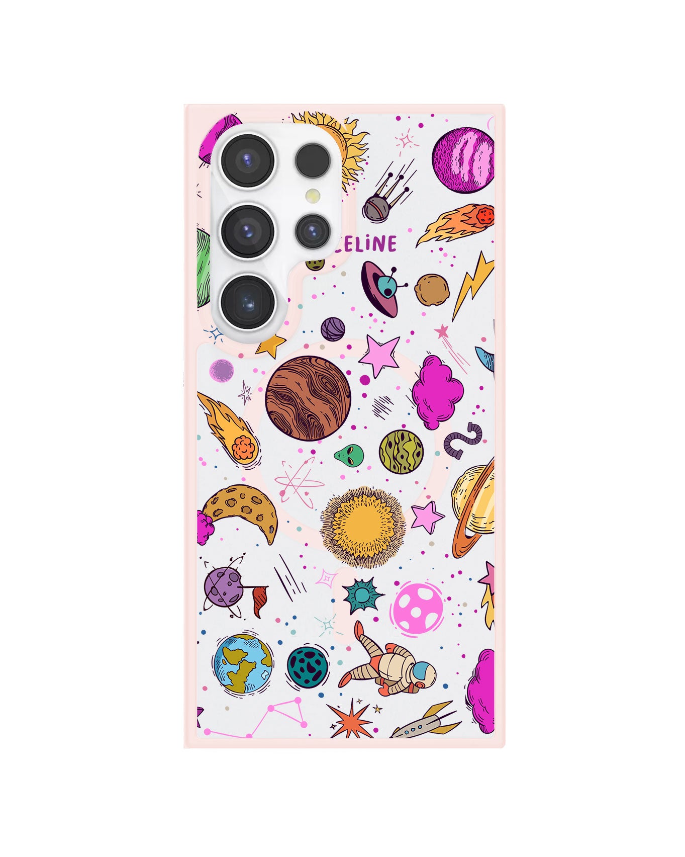Android Premium Impact Case - Retro Space