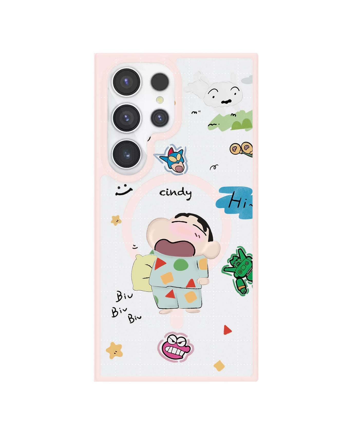 Android Premium Impact Case - Sleepy Shinchan