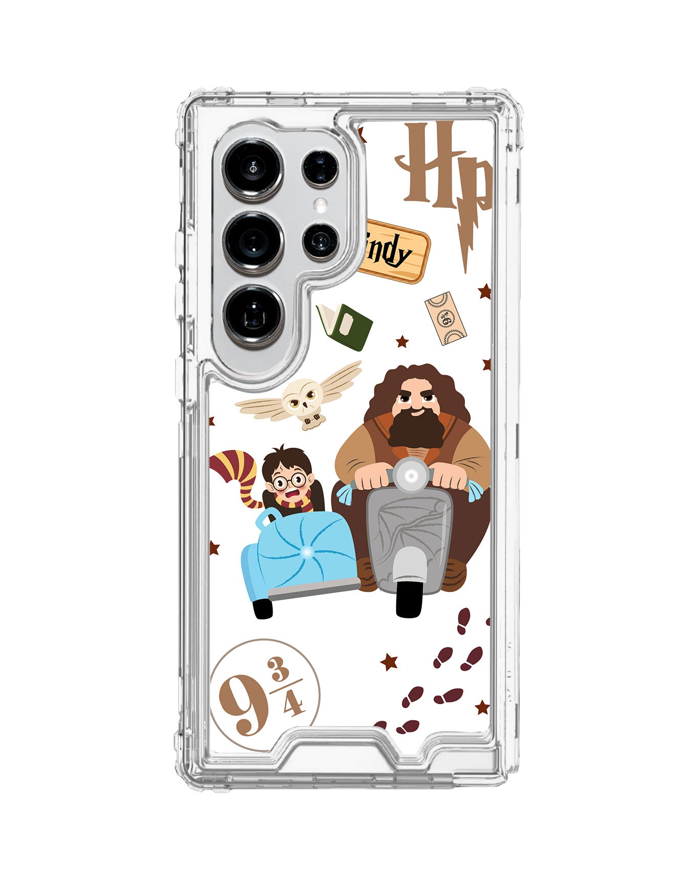Android Triple Armour Case - Harry & Hagrid