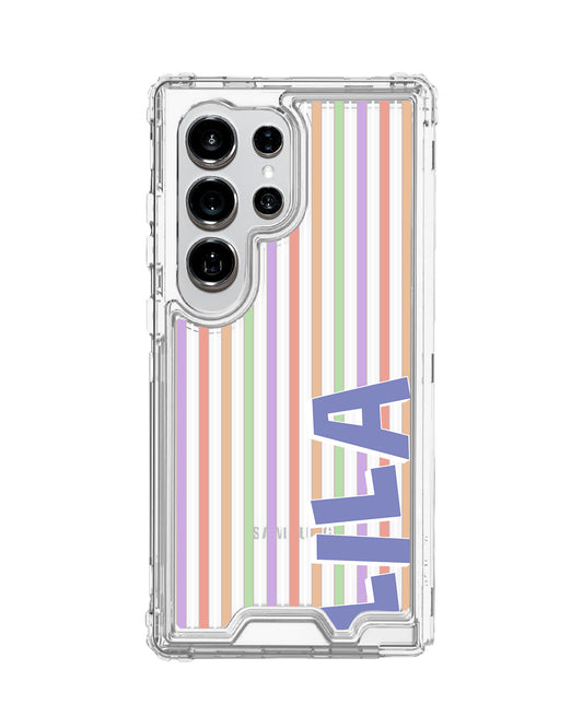 Android Triple Armour Case - Rainbow Linen