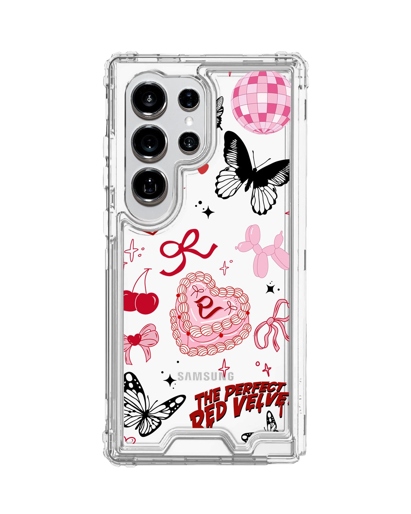 Android Triple Armour Case - Red Velvet 2
