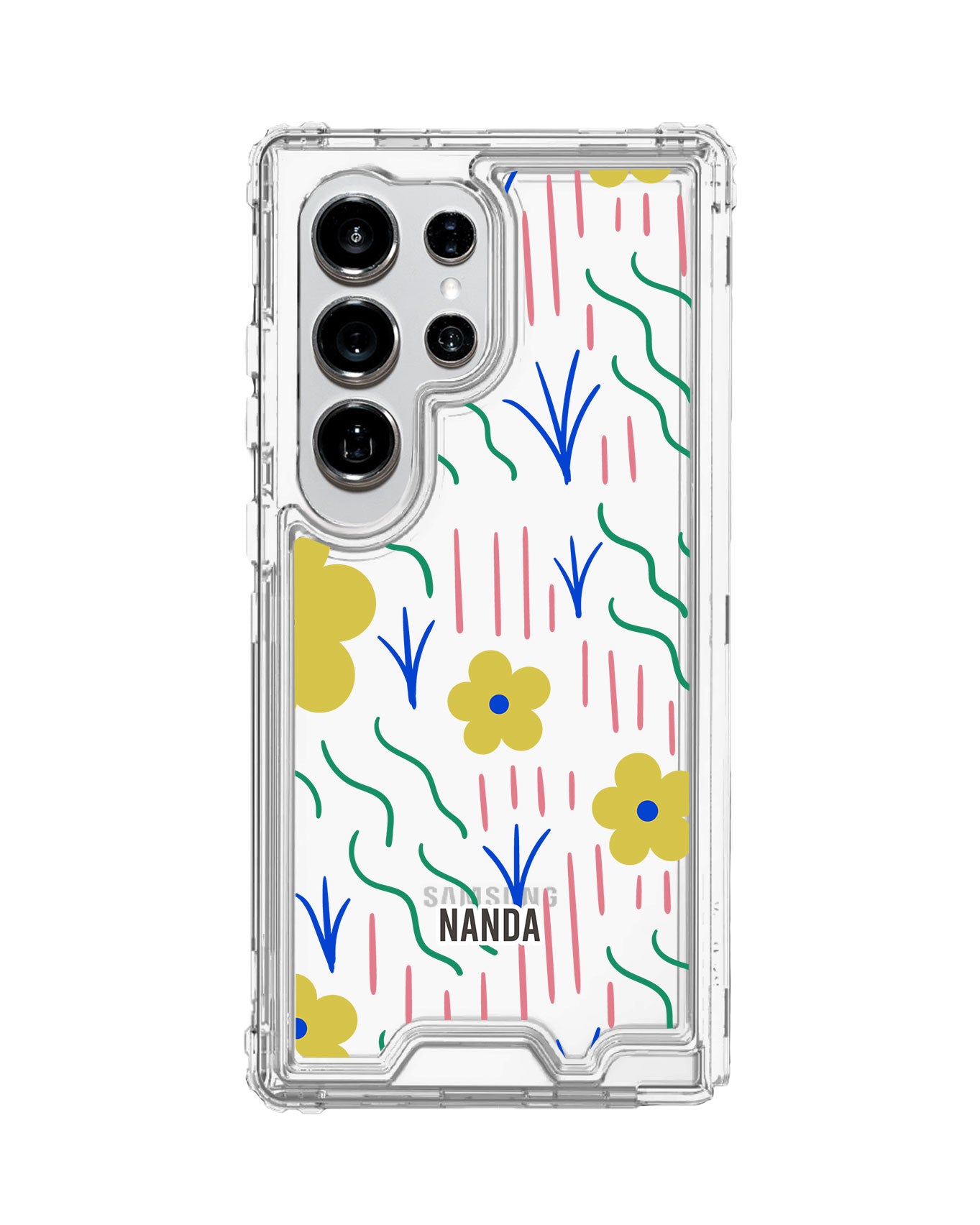 Android Triple Armour Case - Scarlet Garden