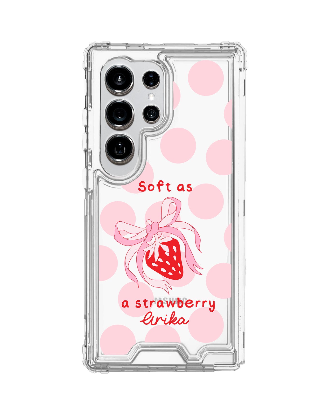 Android Triple Armour Case - Strawberry Softie