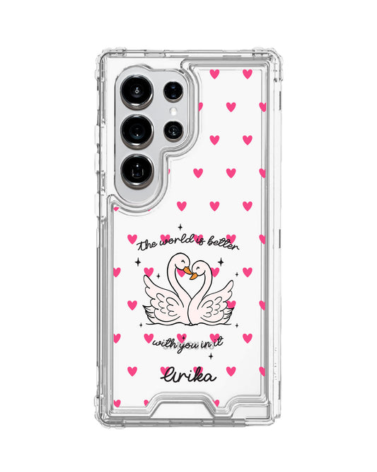 Android Triple Armour Case - Swan Soulmate