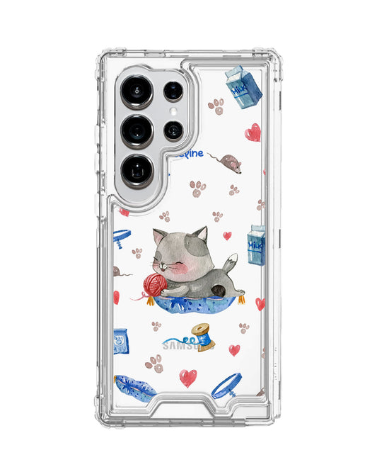 Android Triple Armour Case - Blue Cat