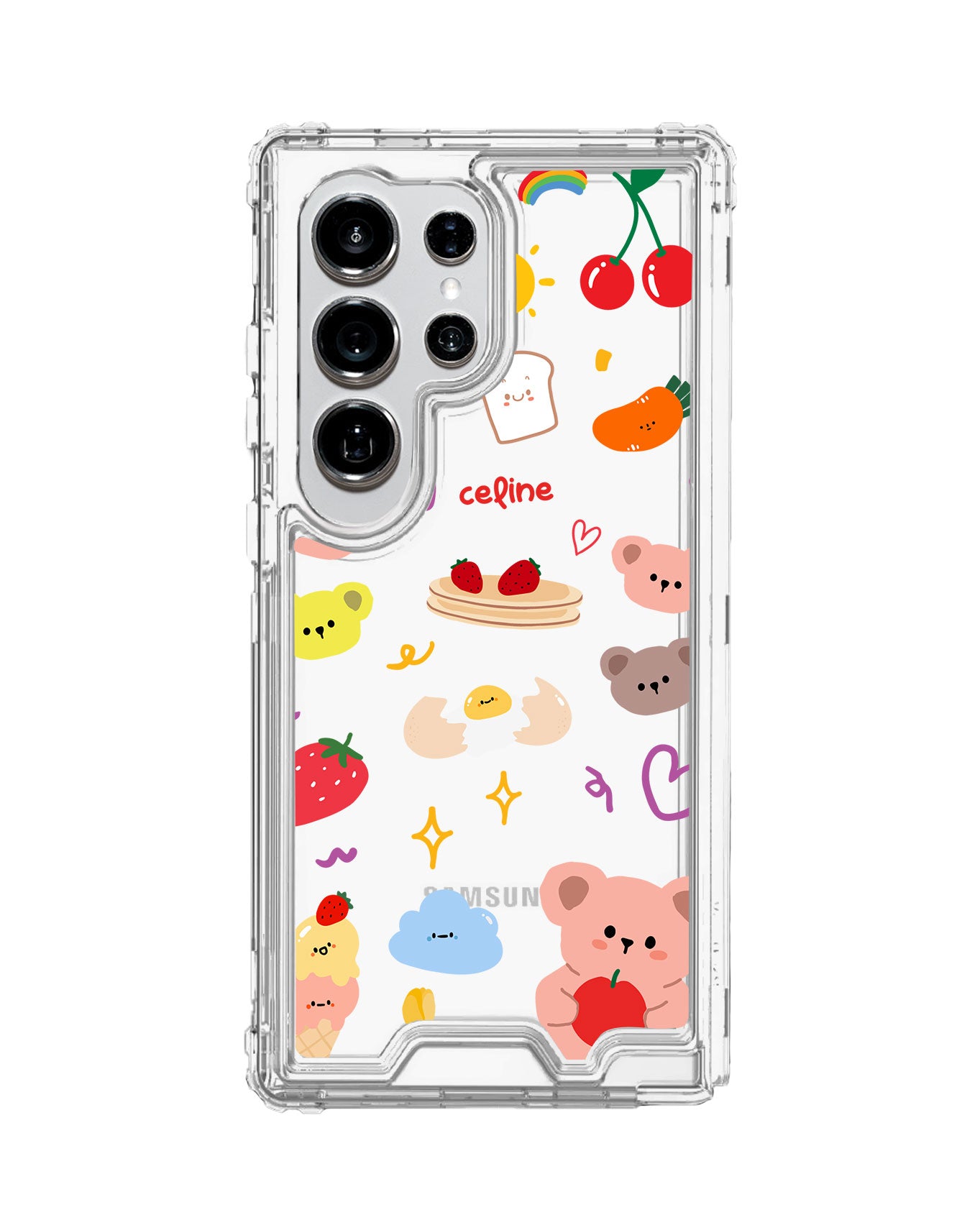 Android Triple Armour Case - Breakfast Time