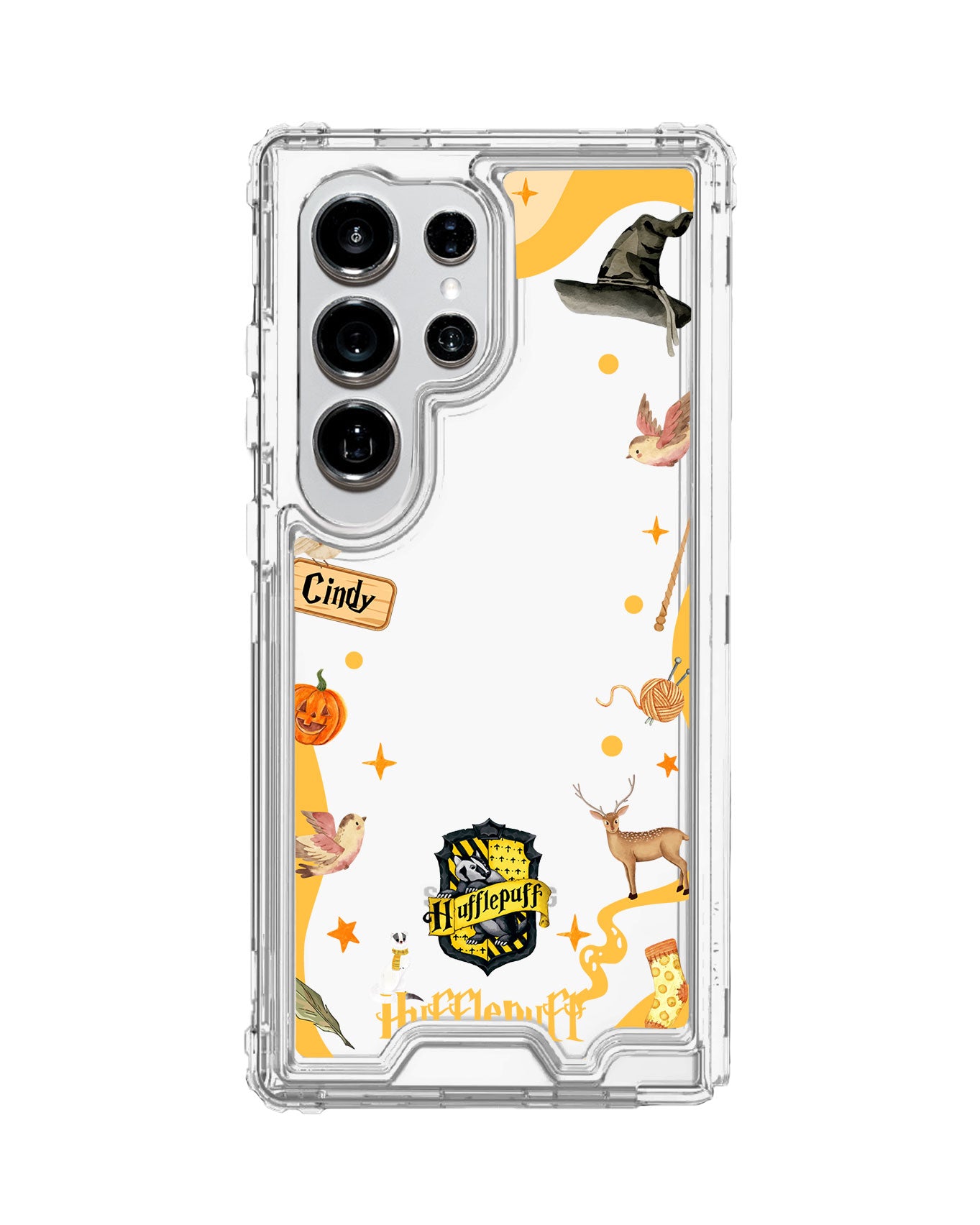 Android Triple Armour Case - Hufflepuff Mirror