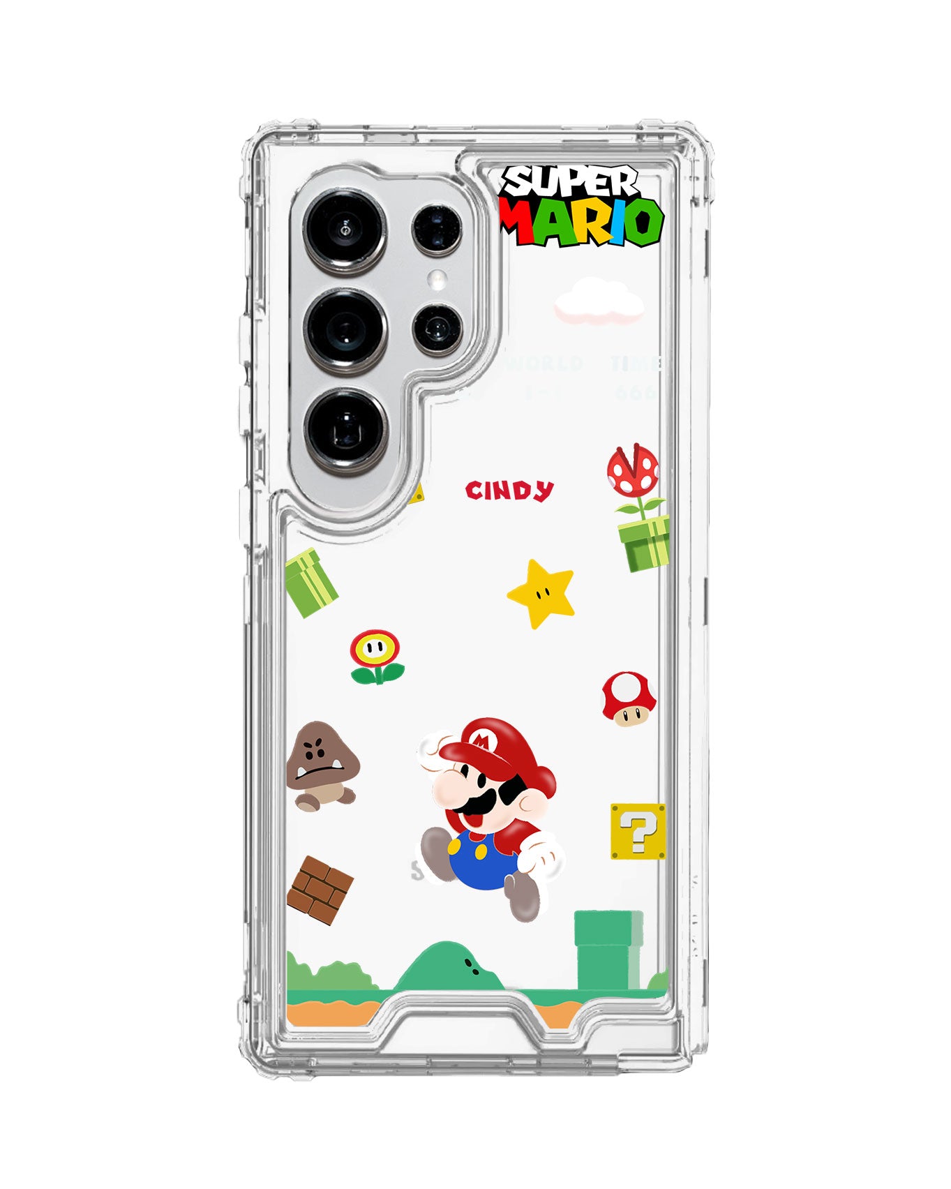 Android Triple Armour Case - Play Mario