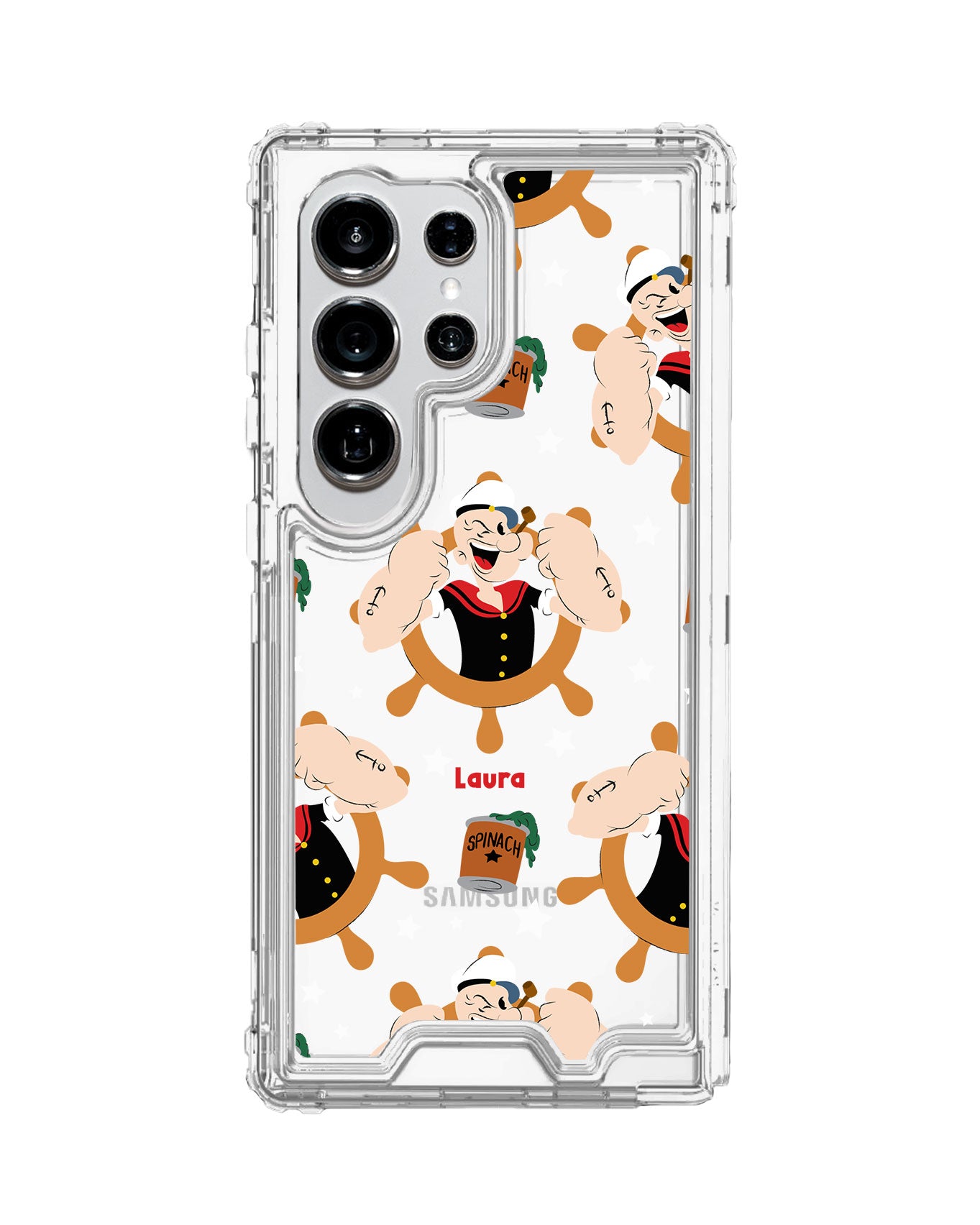 Android Triple Armour Case - Popeye Pattern