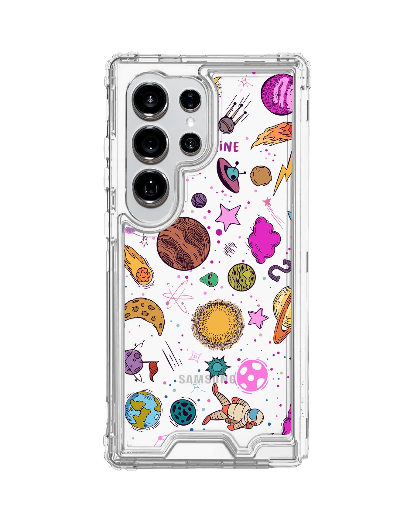 Android Triple Armour Case - Retro Space