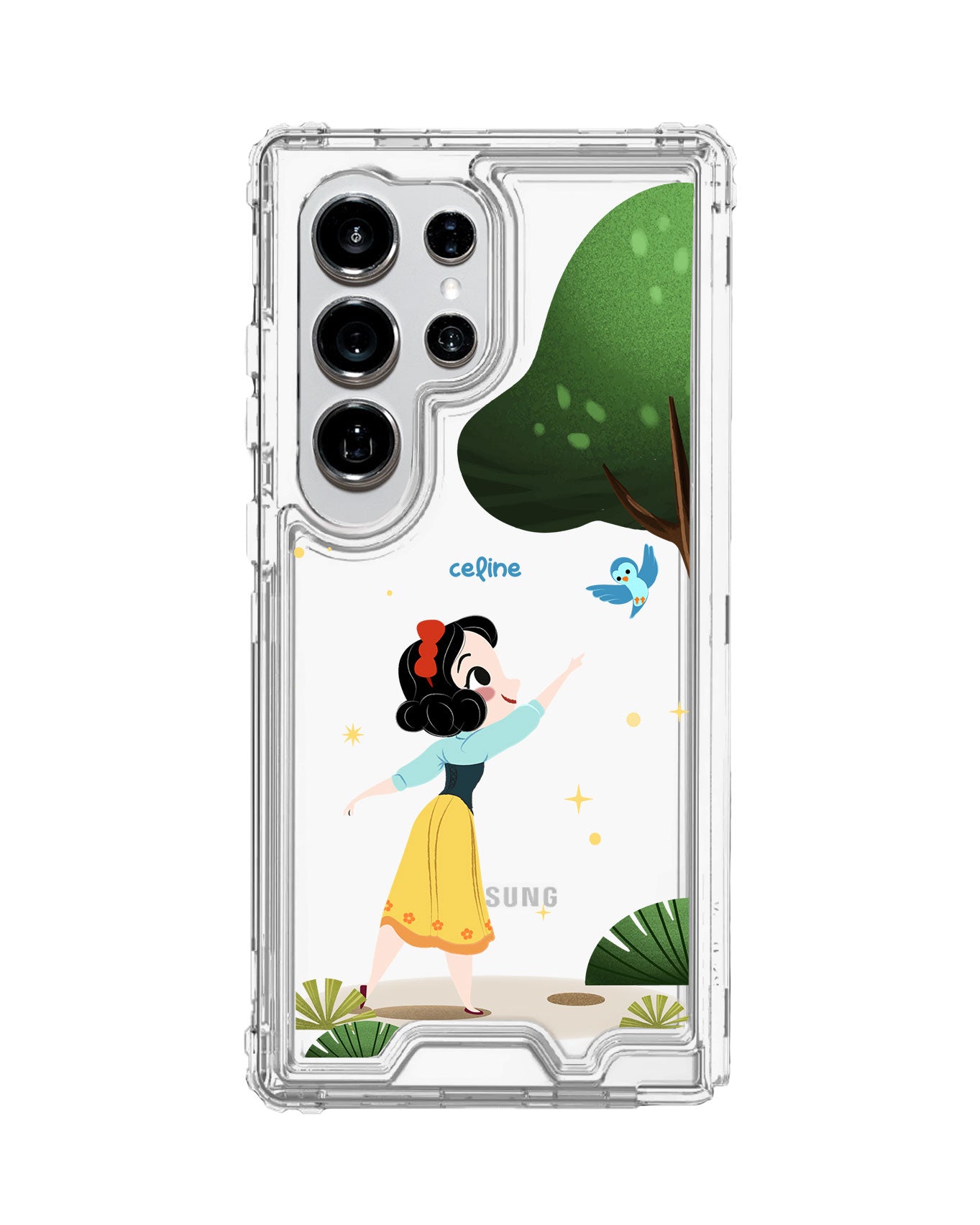 Android Triple Armour Case - Snow White 2