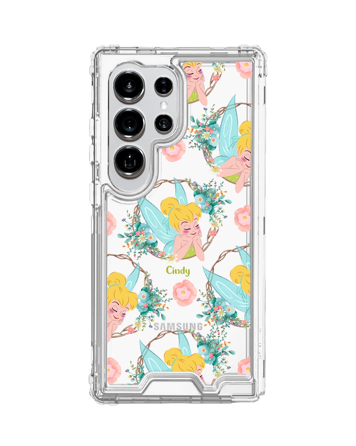 Android Triple Armour Case - Tinkerbell Pattern