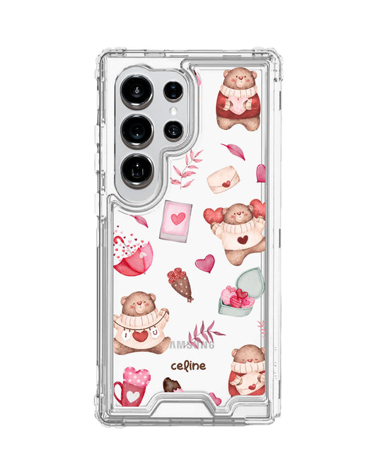 Android Triple Armour Case - Valentine With My Bear