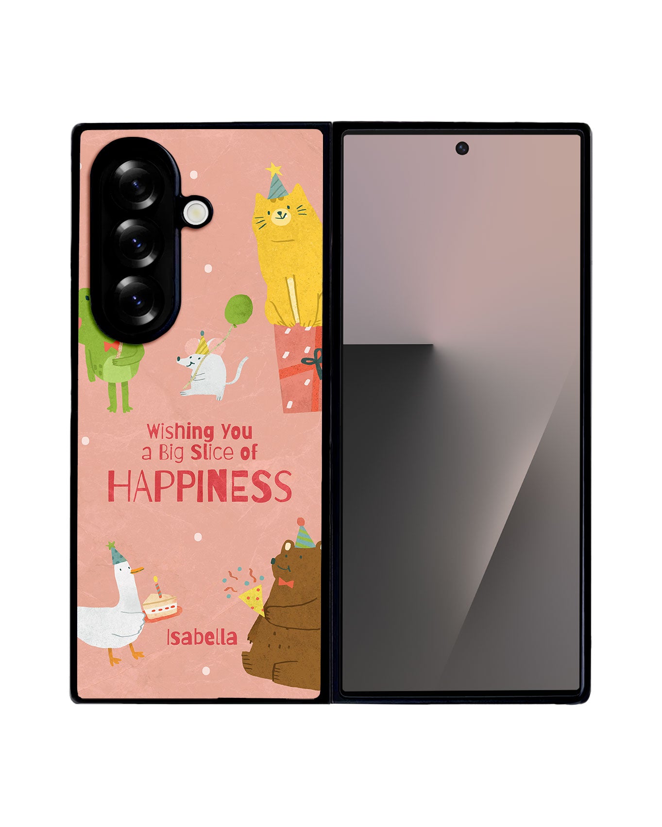 Android Premium Glam Case - Big Slice of Happiness